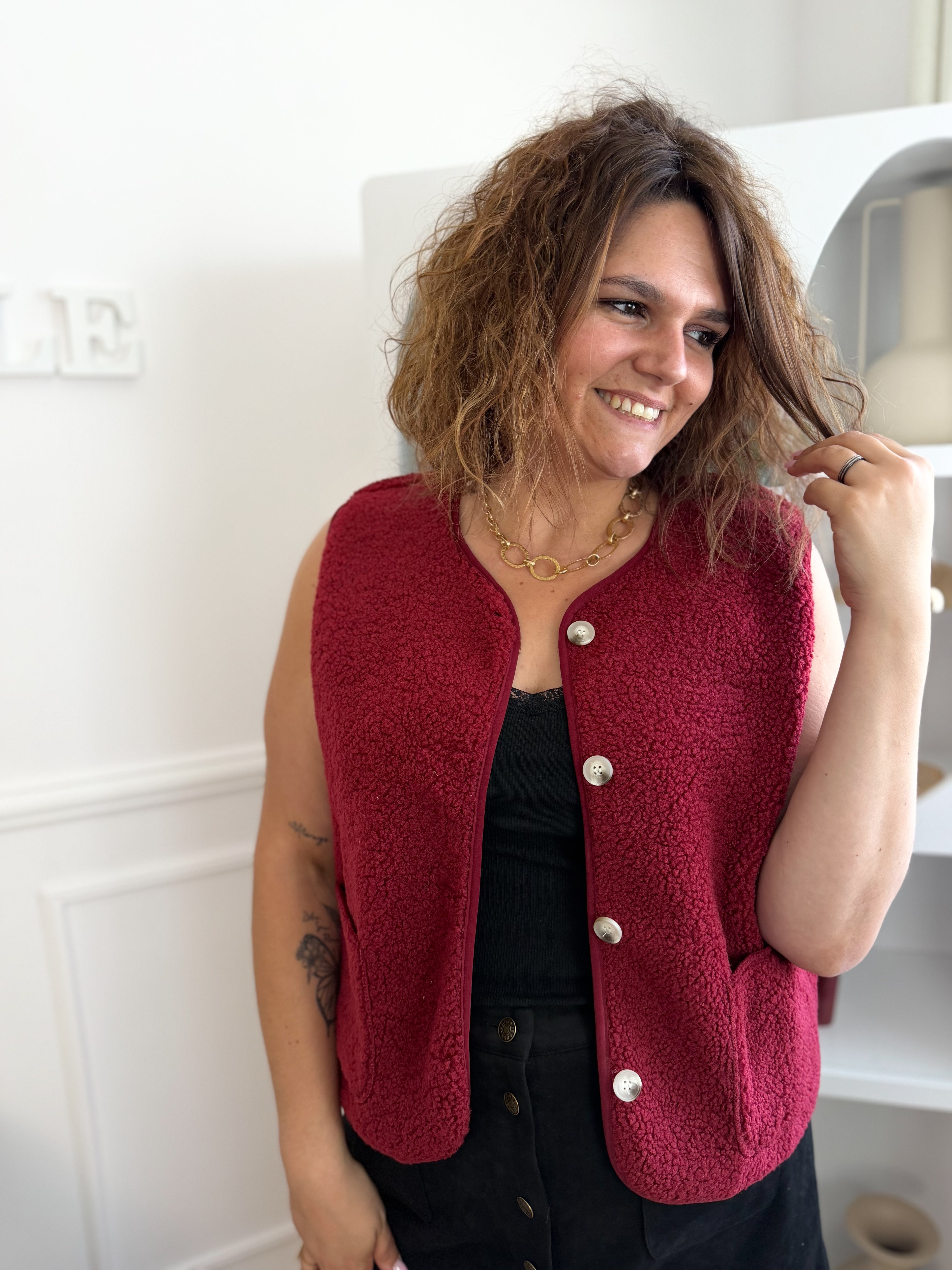 Veste sans manches Lola