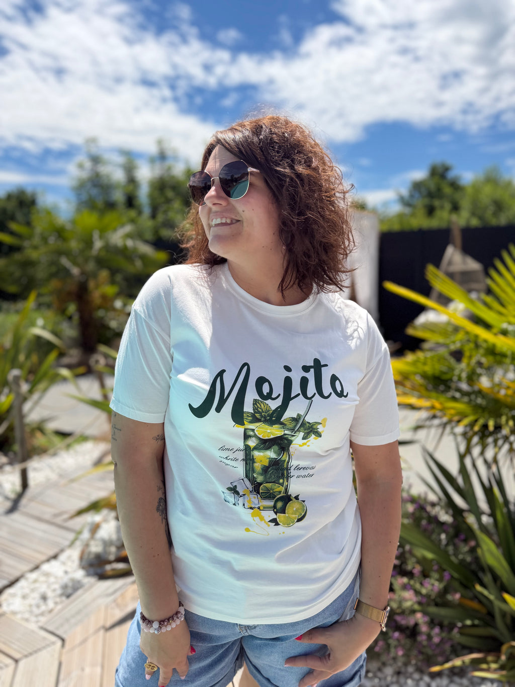 T-shirt Mijito blanc