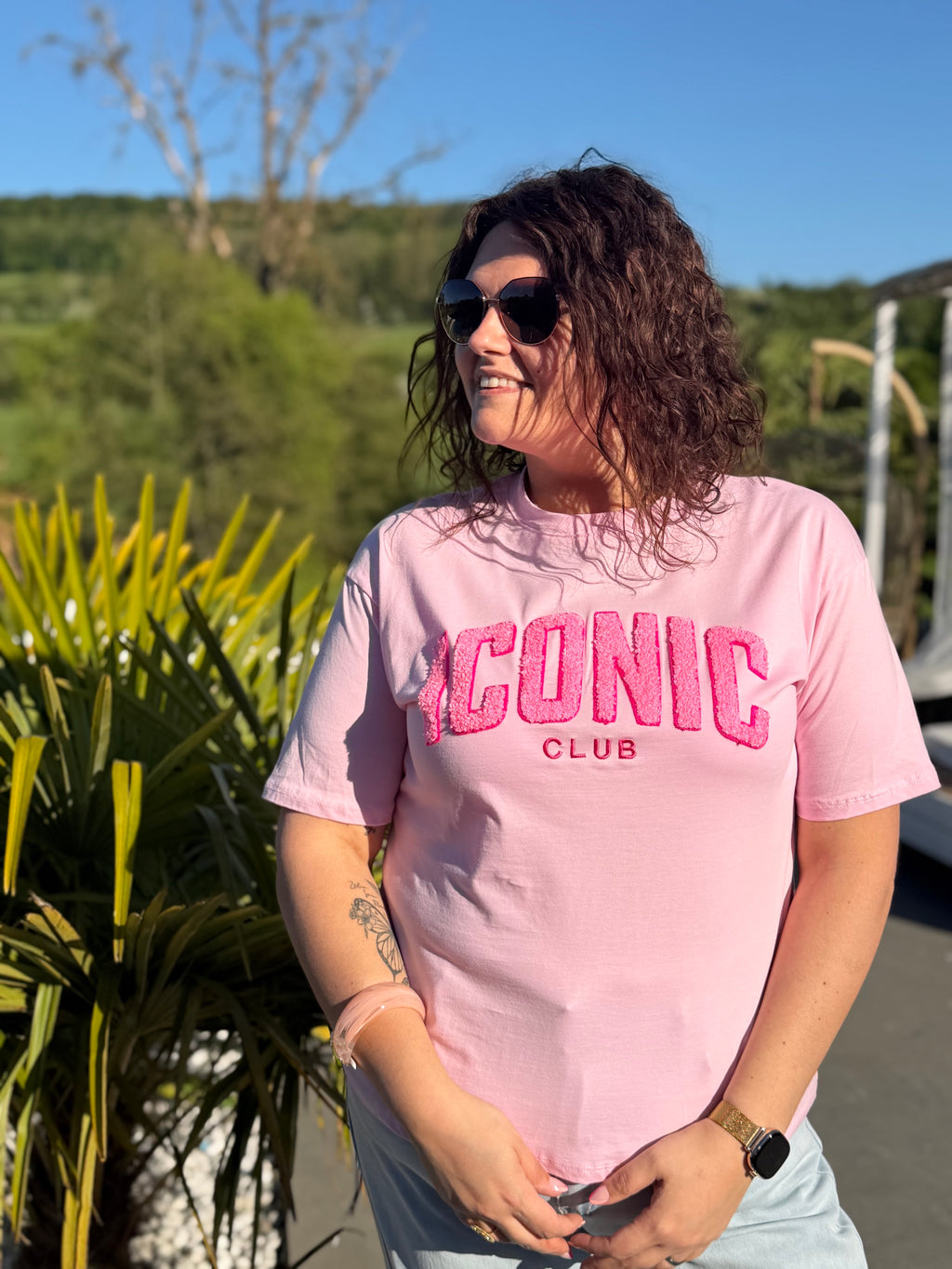 T-shirt Iconic rose