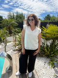 Pantalon fluide noir