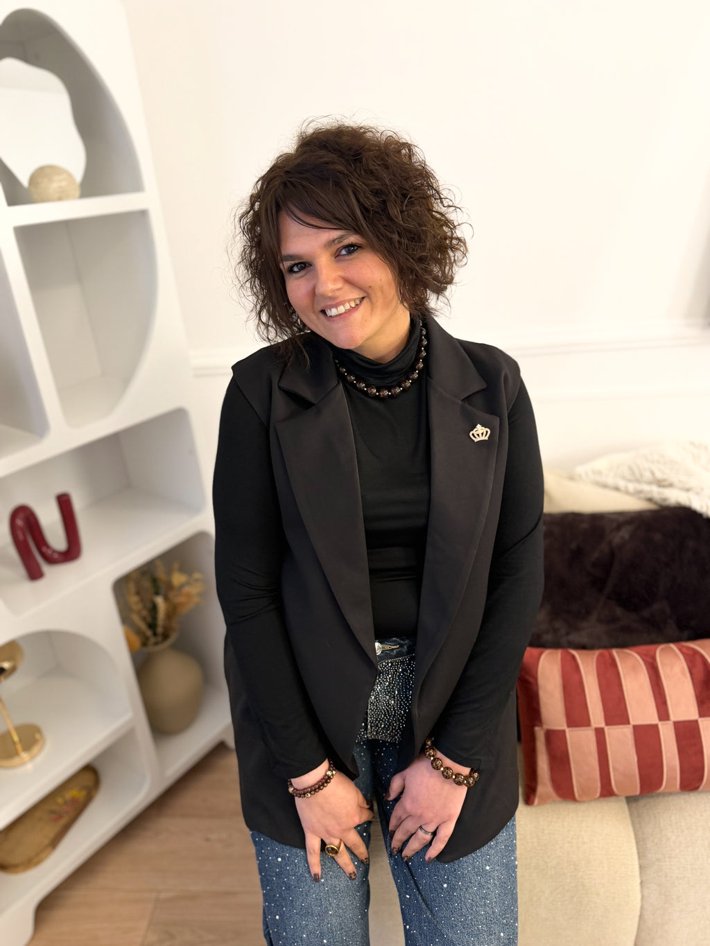 Le blazer sans manches Queens