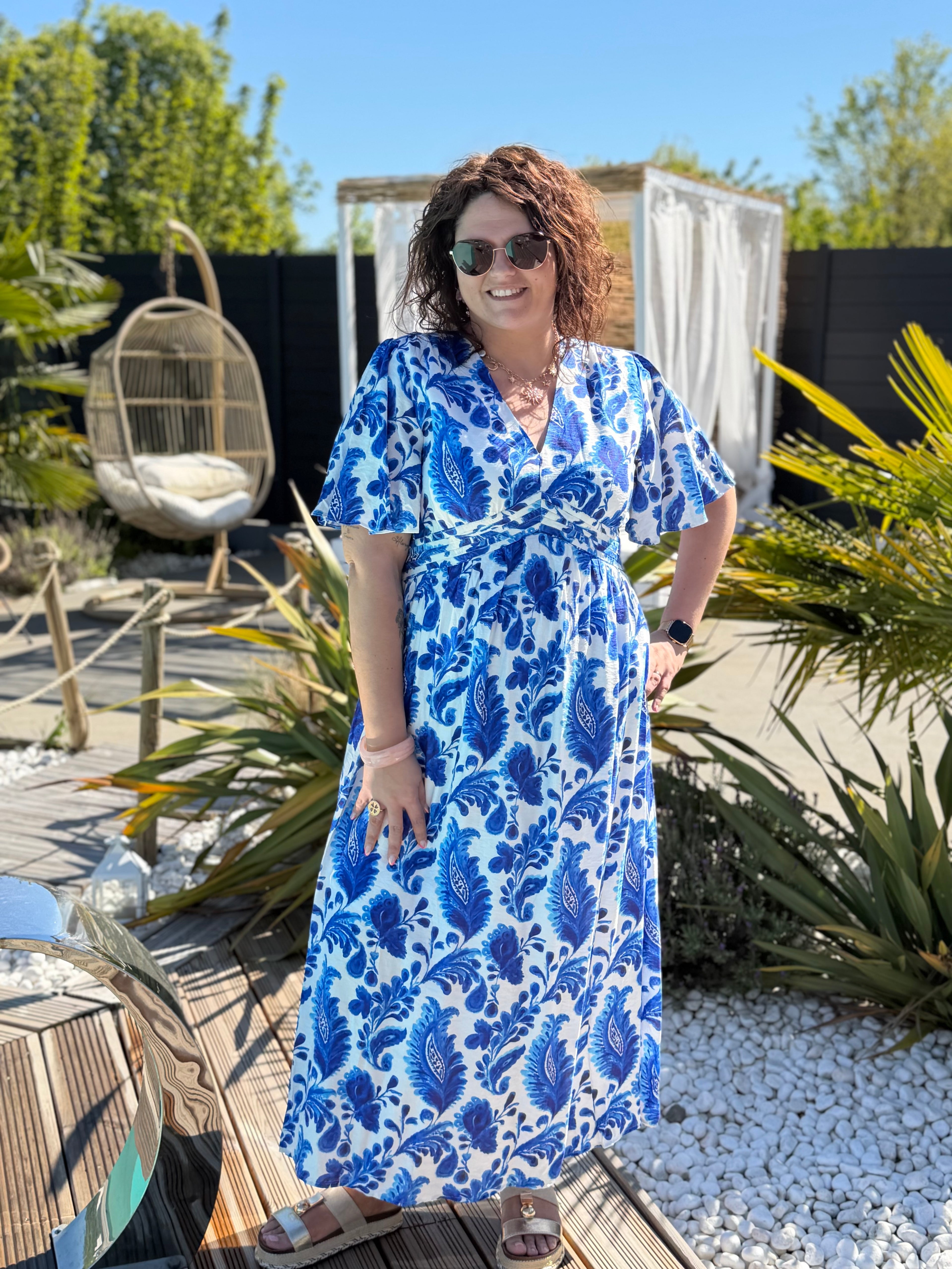 Robe Ysaline bleu
