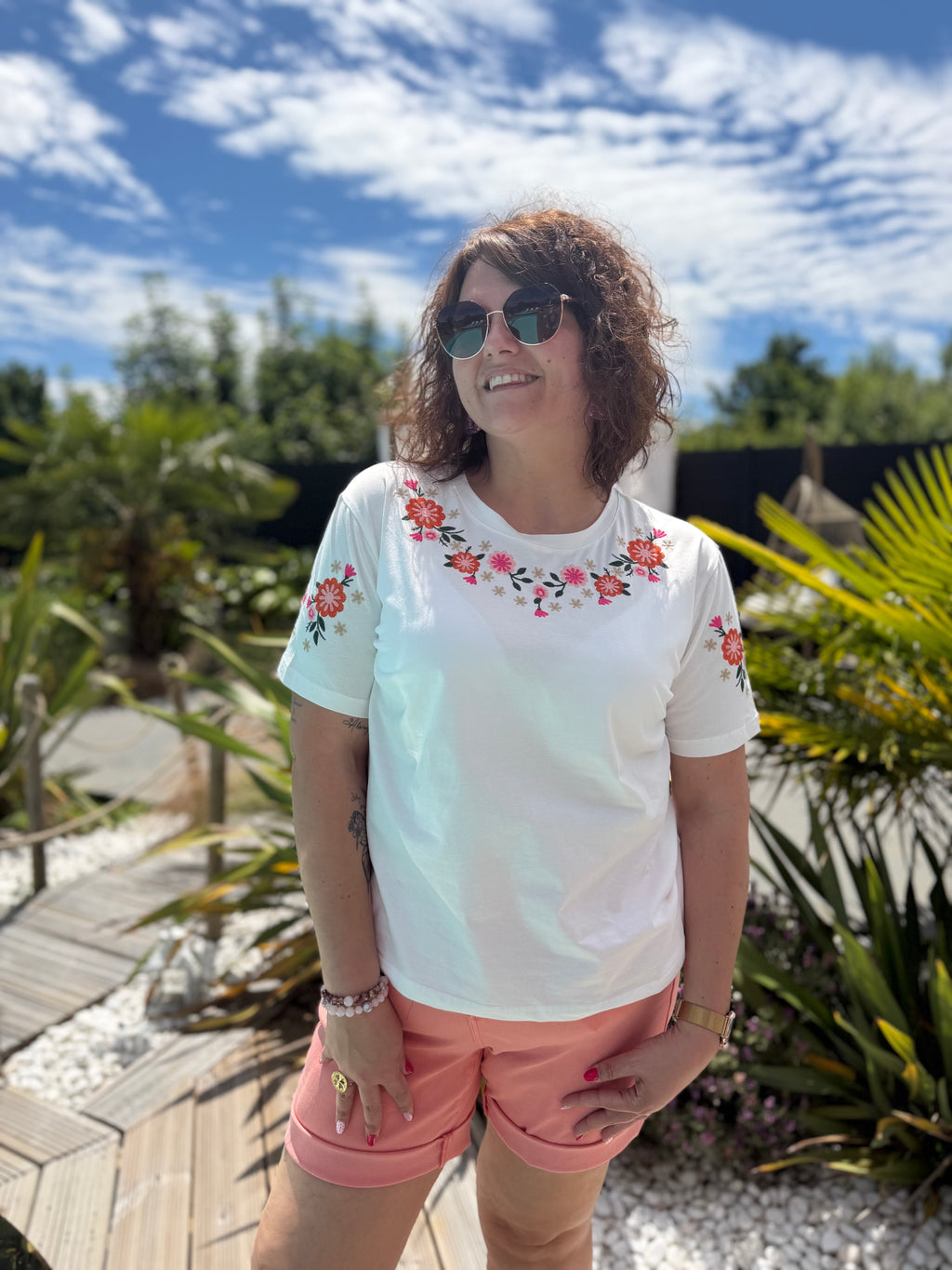 T-shirt Flora