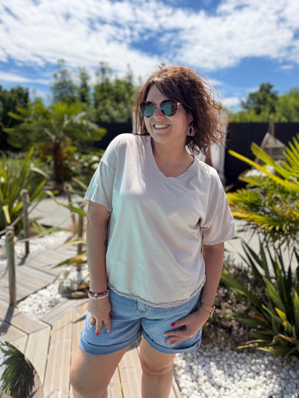 T-shirt Lola beige