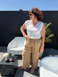 Pantalon Soline camel