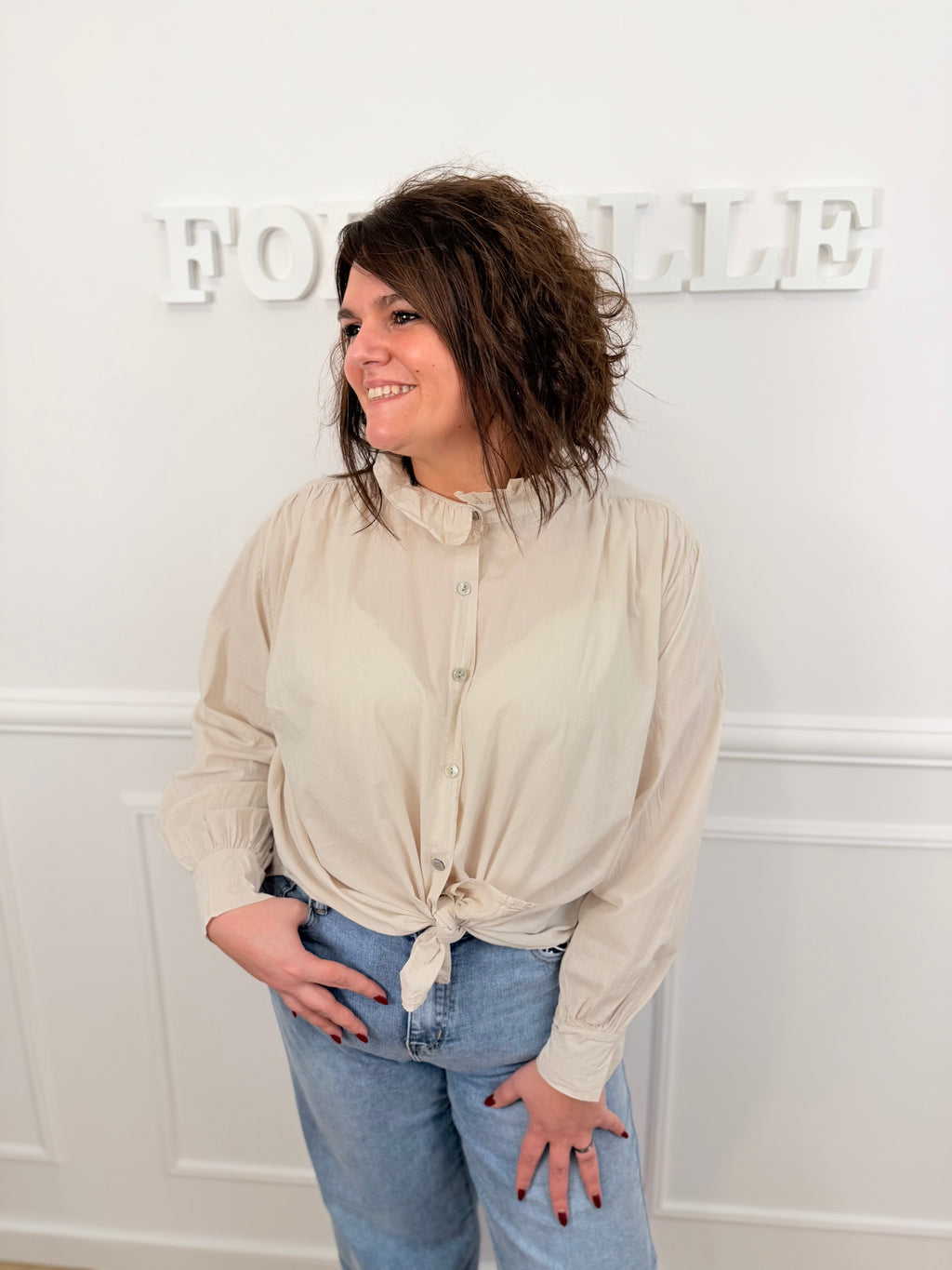 Chemisier Lori beige