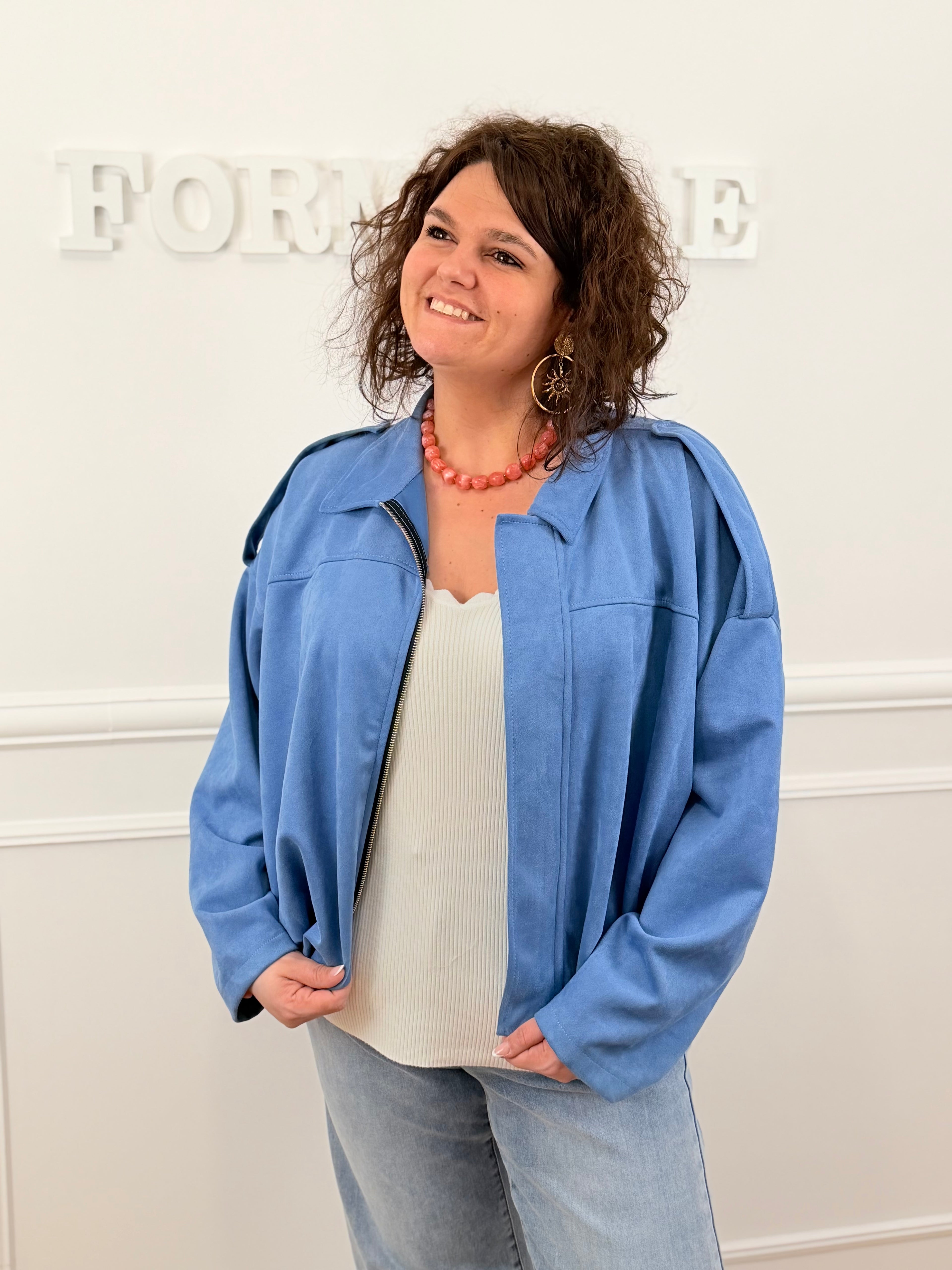 Veste Azel bleu