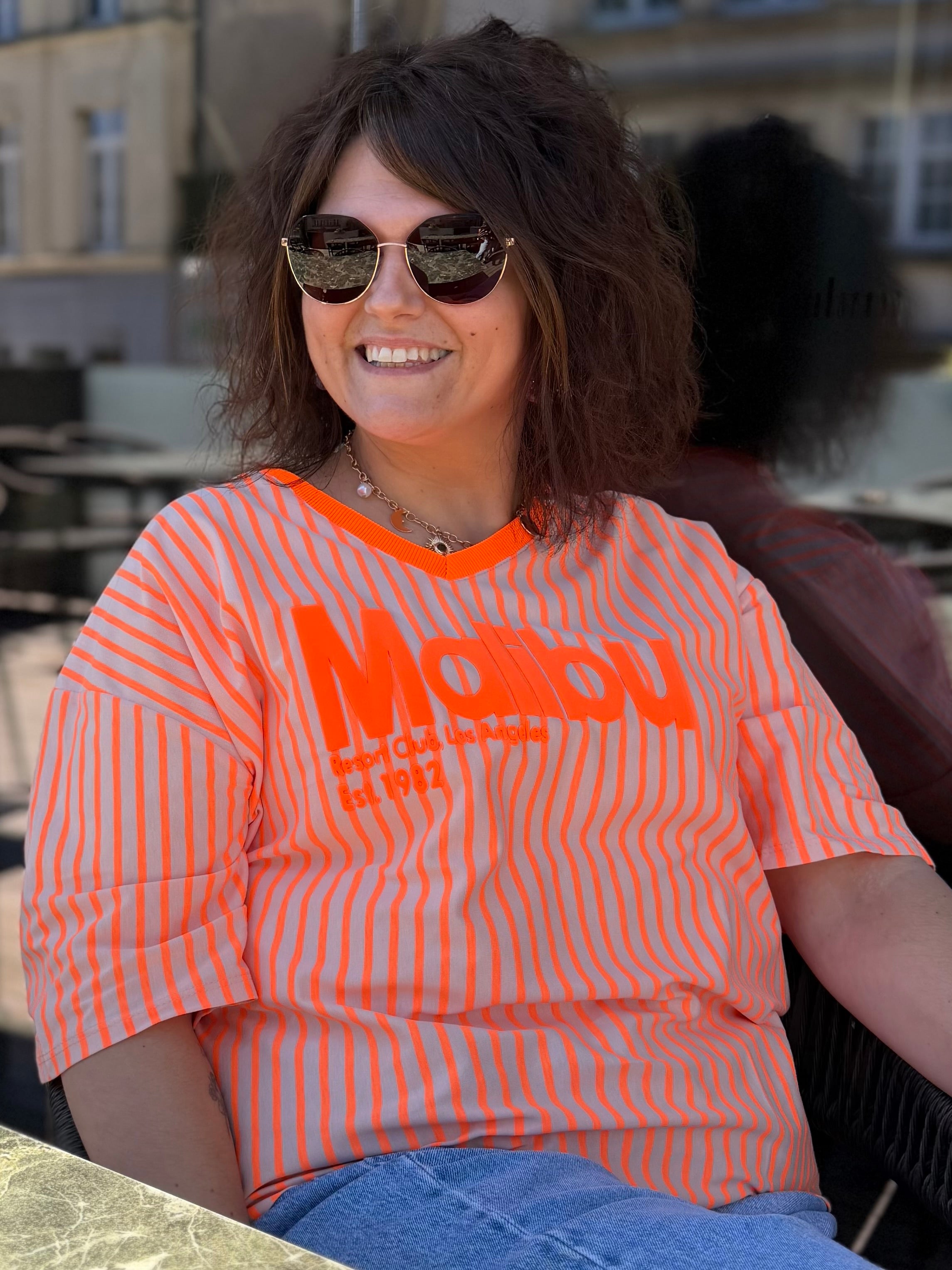 T-shirt Malibu orange