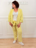 Pantalon Soléa jaune
