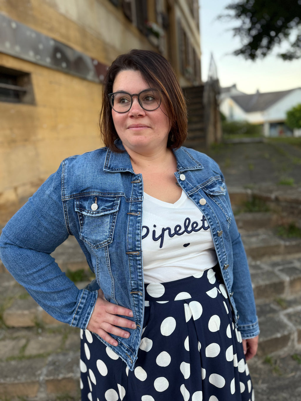 Veste en jeans Elodie