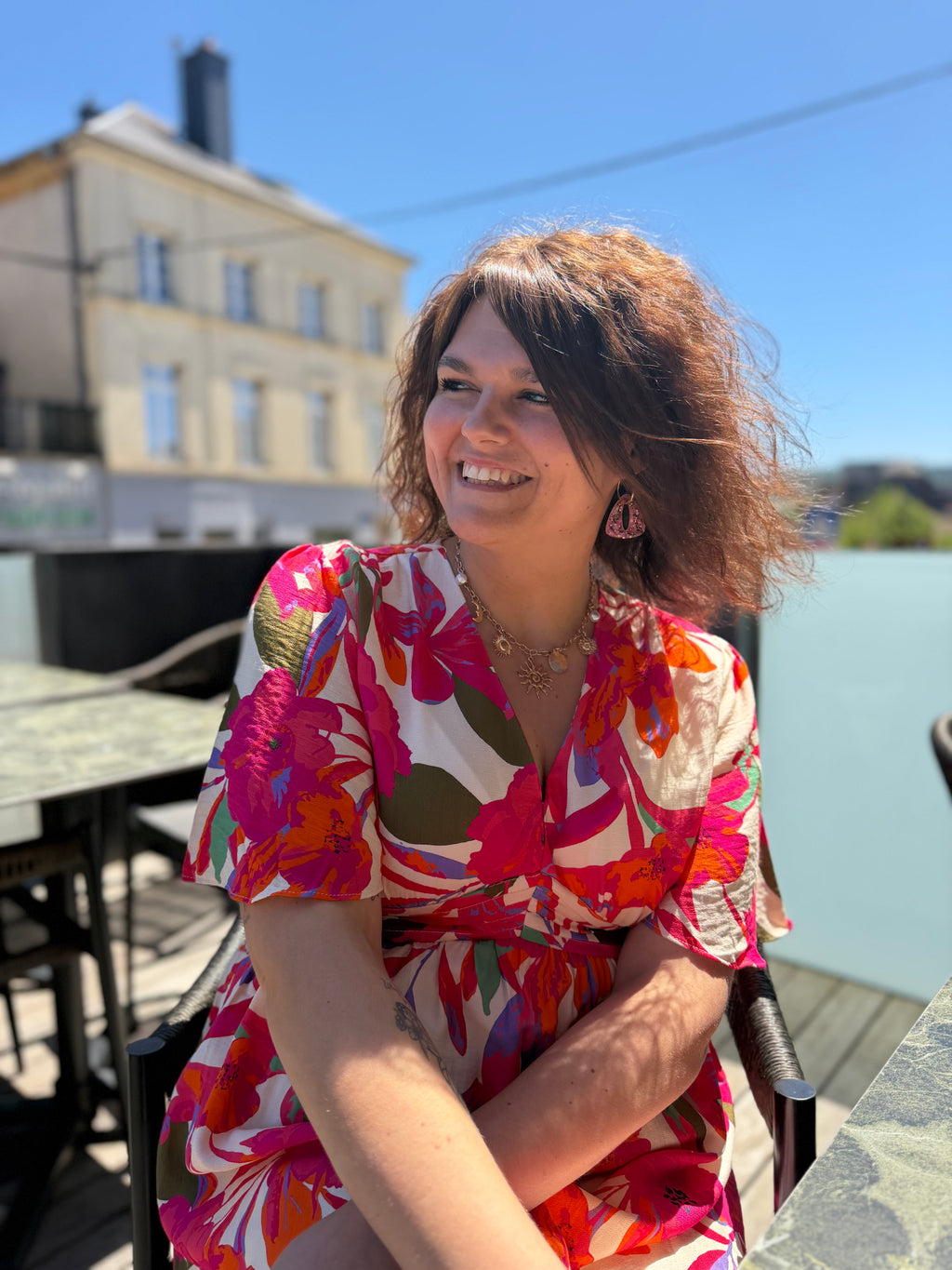 La robe courte Paulina