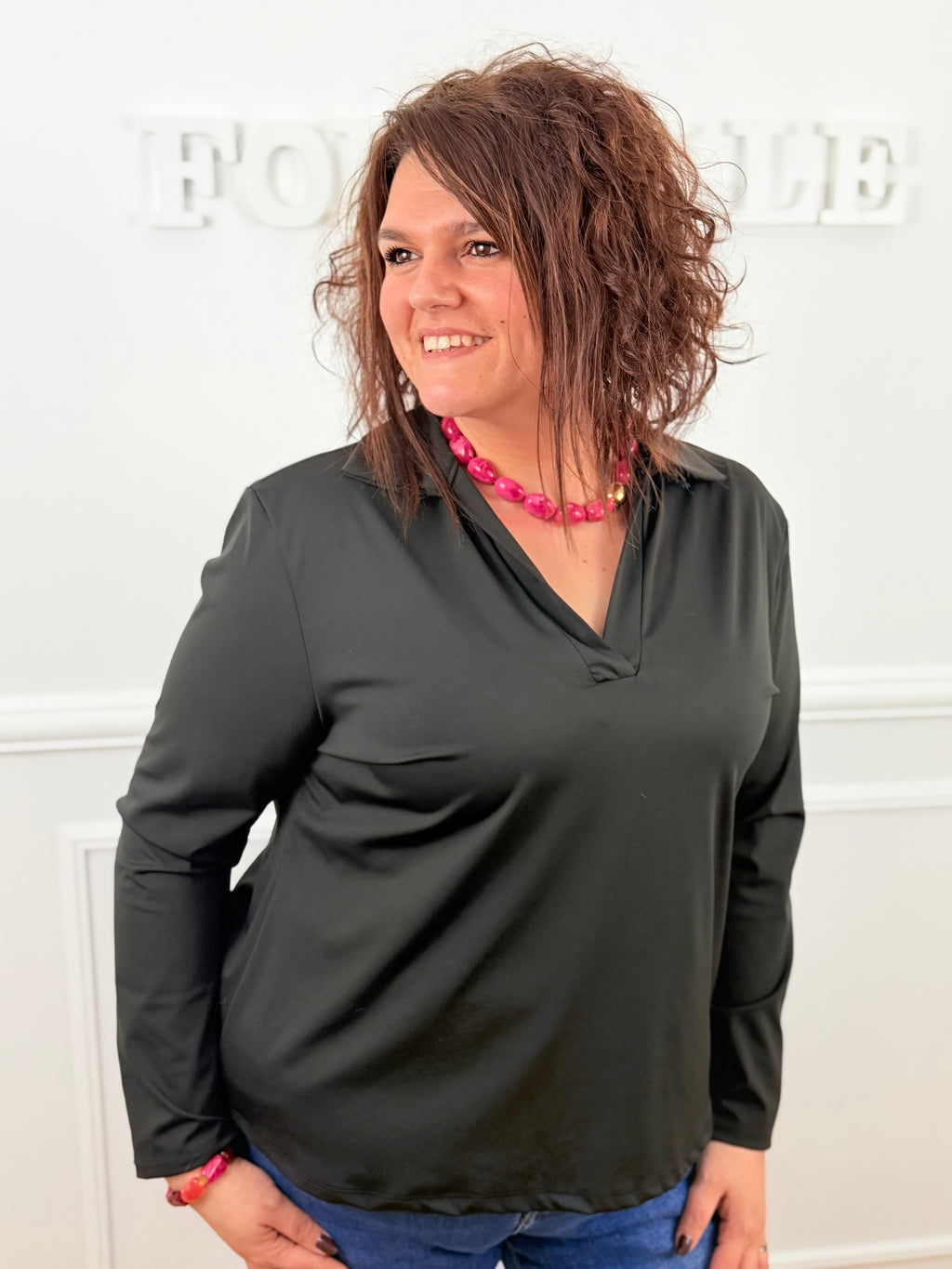 La blouse Soraya noir 🖤
