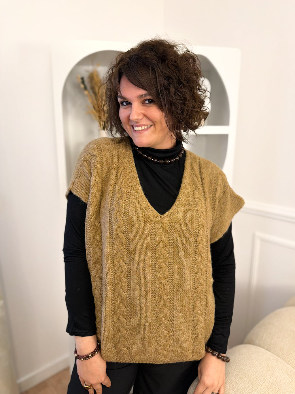 Pull sans manches Luce