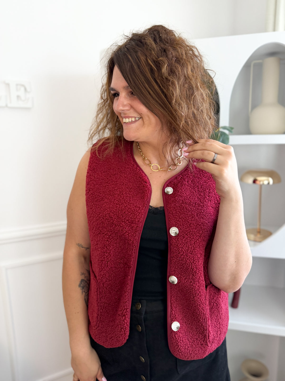 Veste sans manches Lola