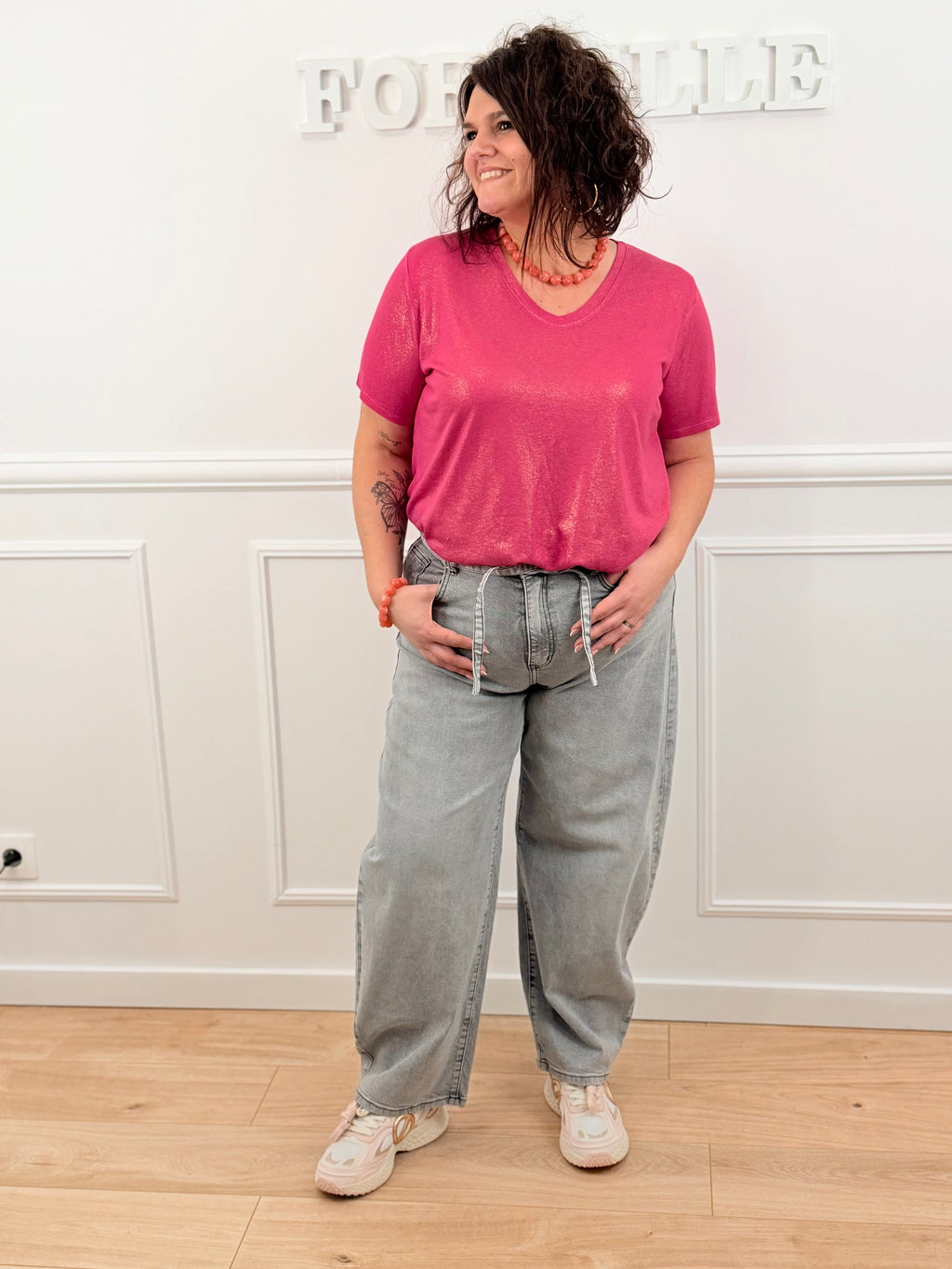 Jeans Lupa gris clair