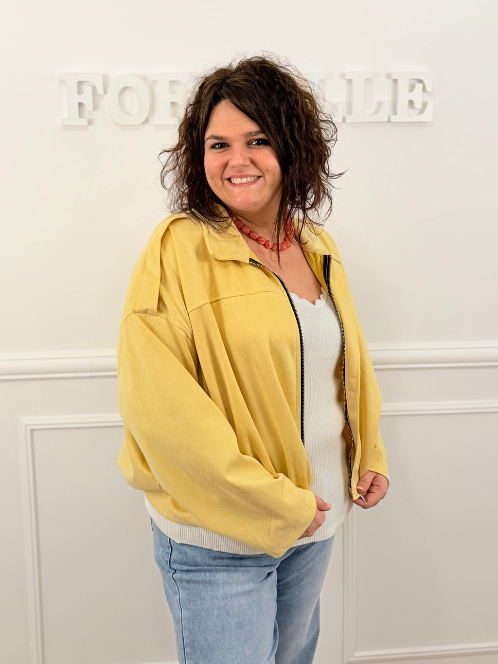 Veste Azel jaune