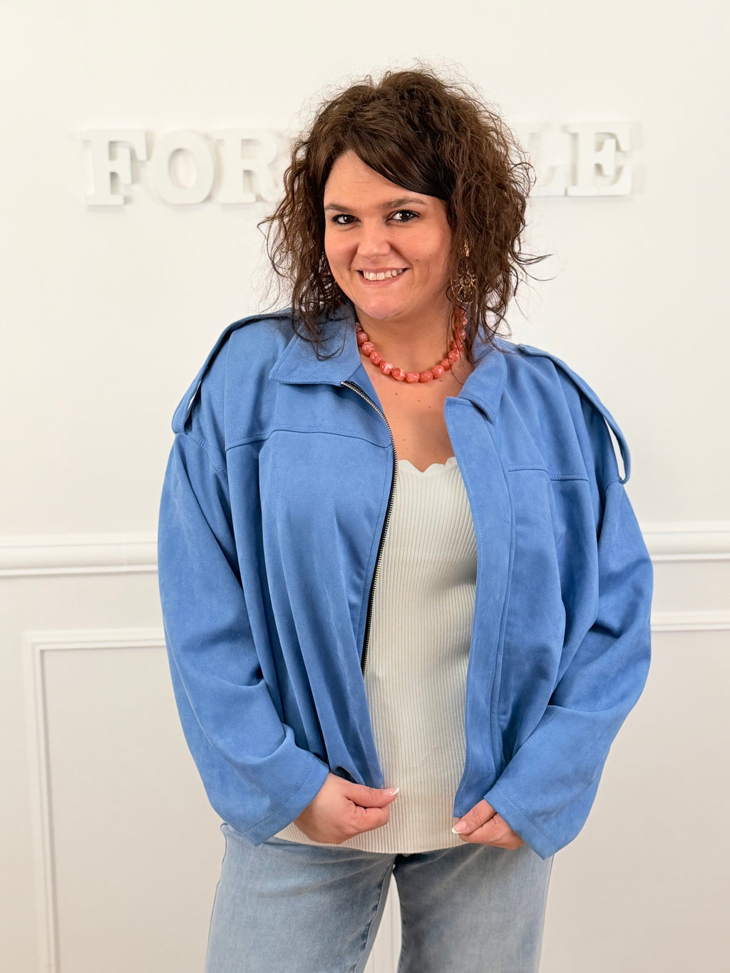 Veste Azel bleu