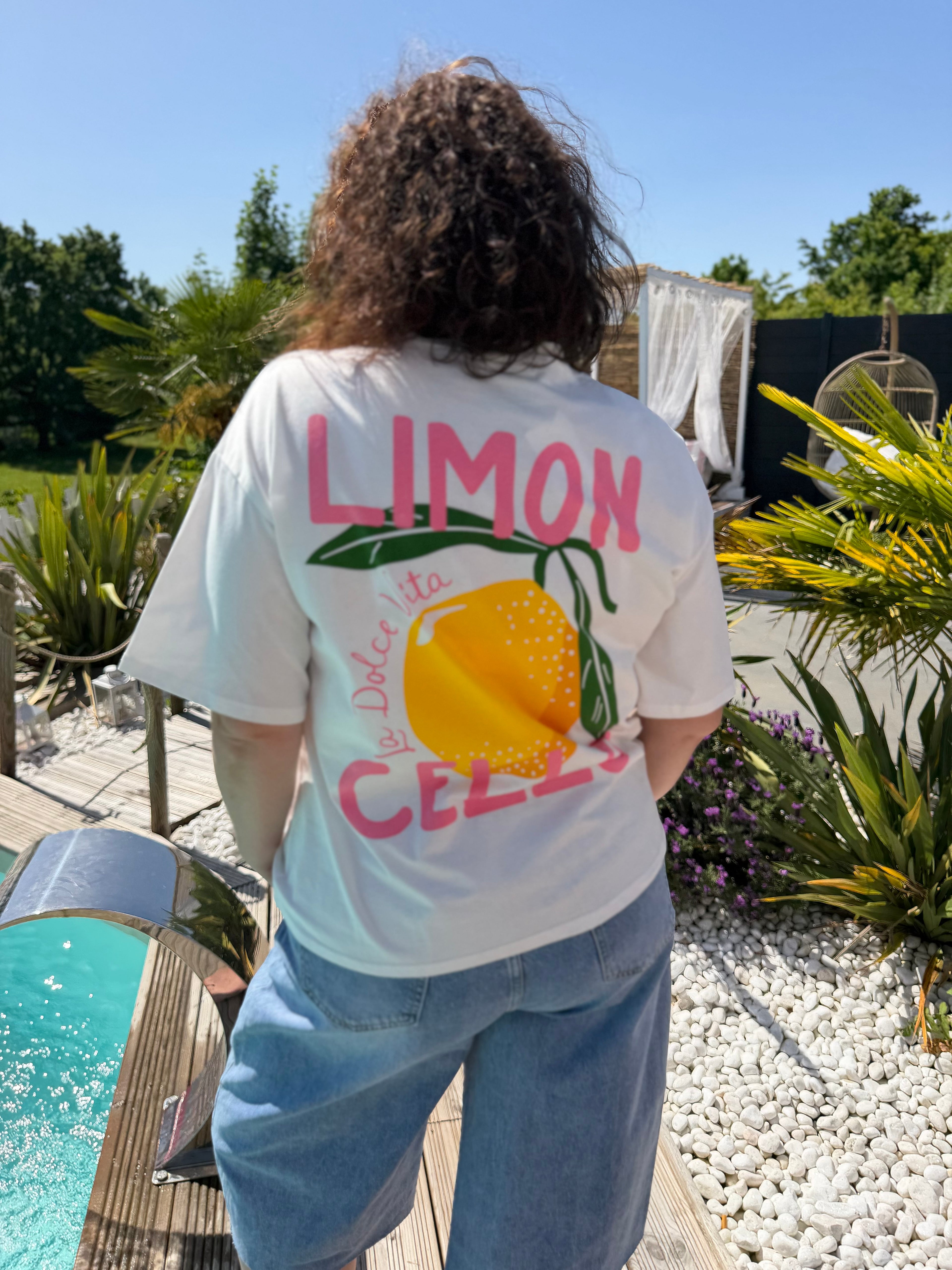 T-shirt Limoncello rose