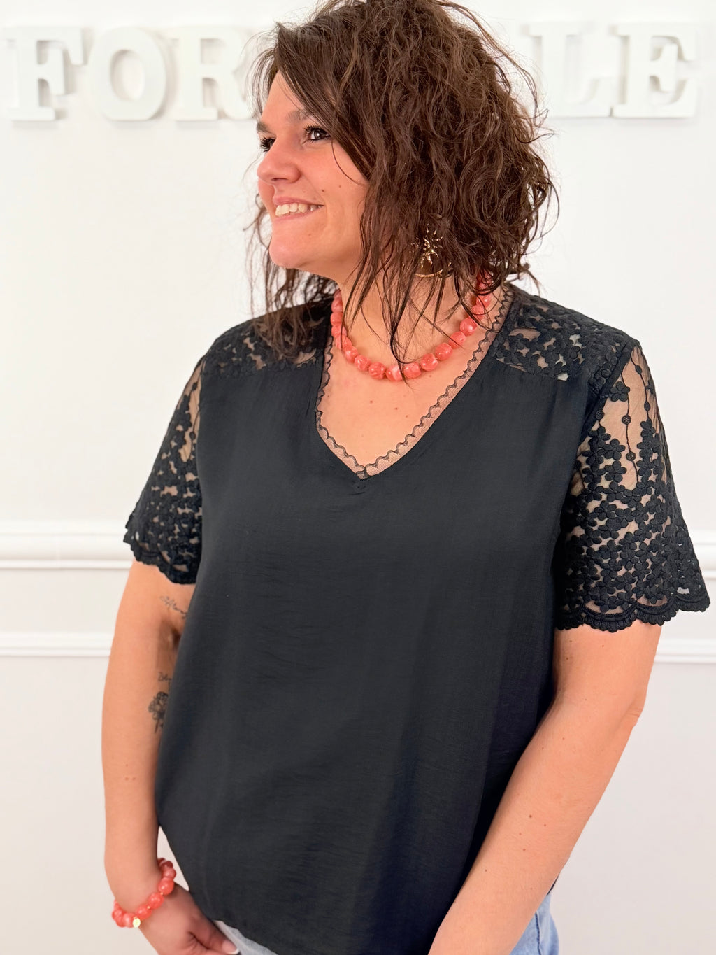 Blouse Molie noir