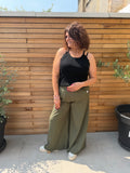 Pantalon Soléna kaki