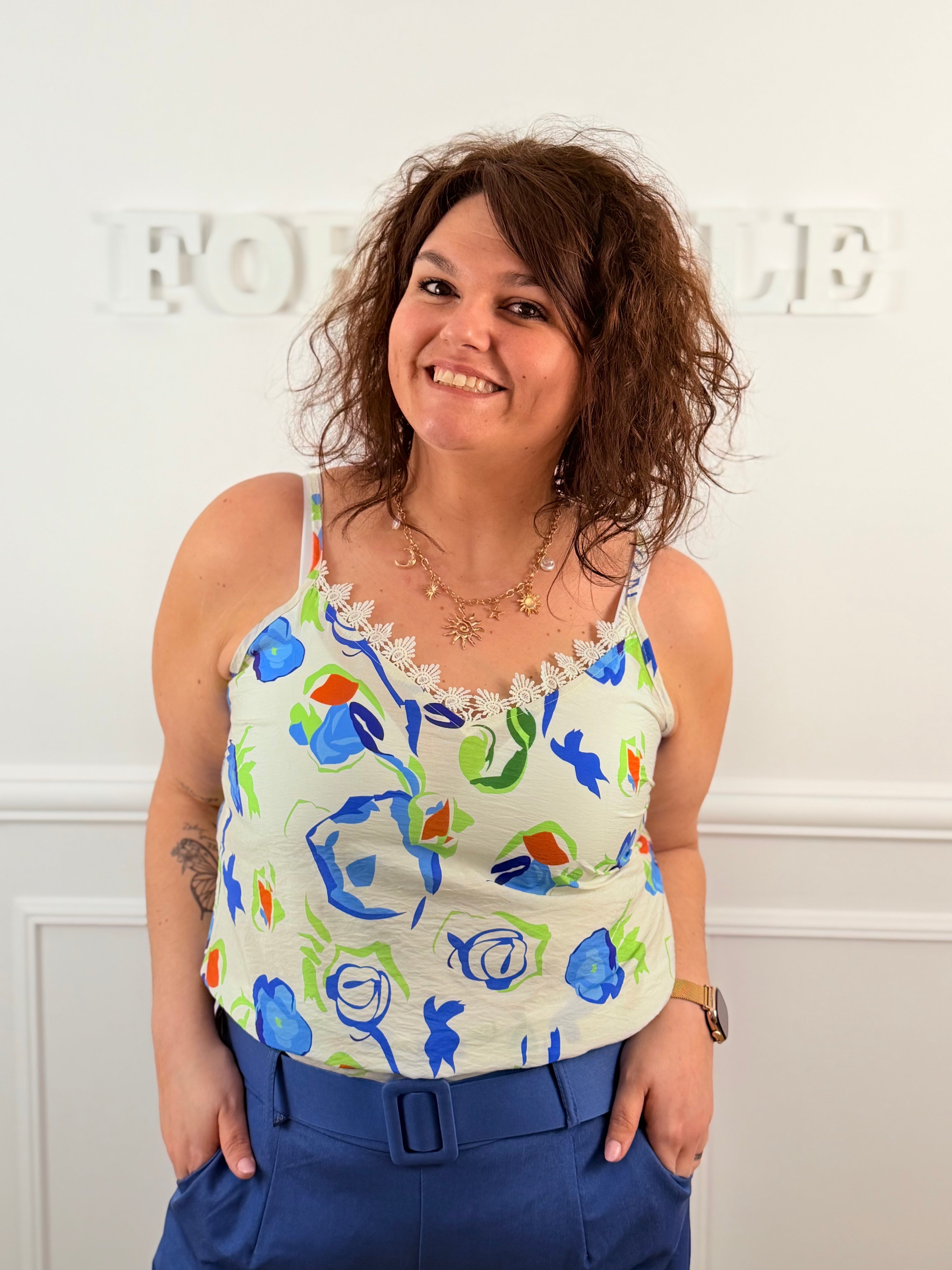Top Zélie vert