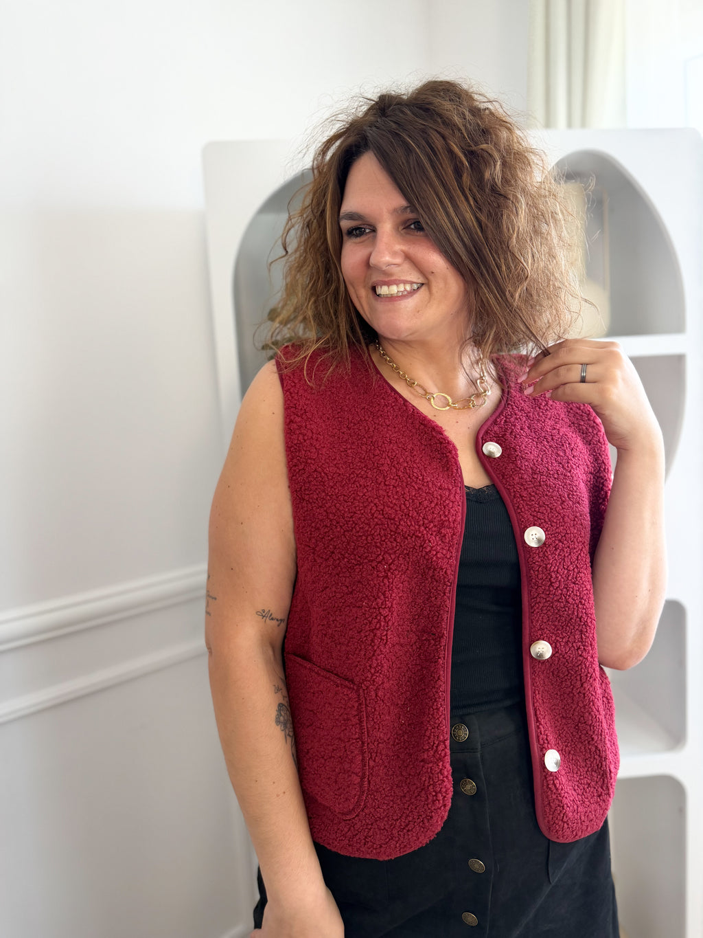 Veste sans manches Lola