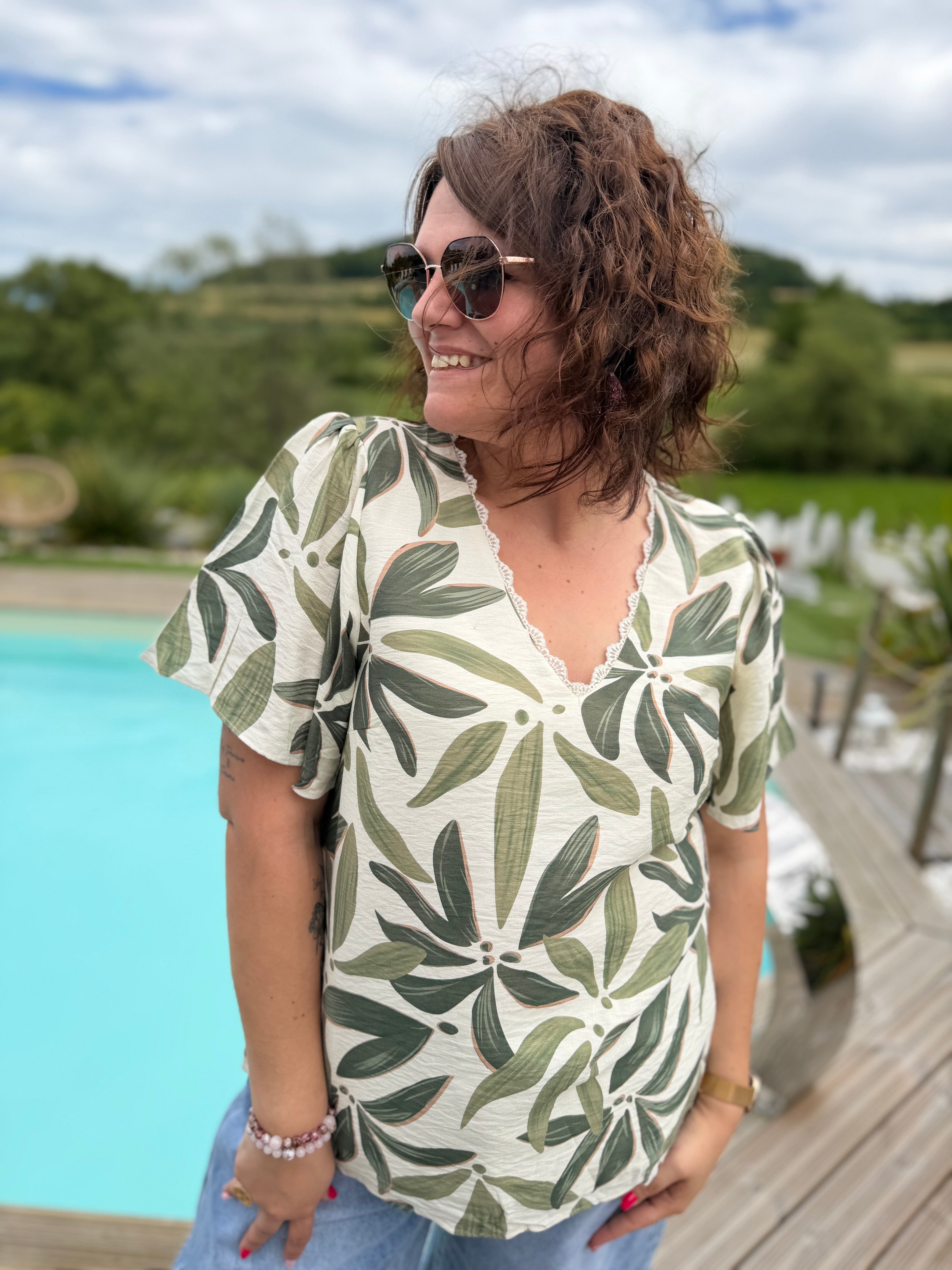 Blouse Mollie kaki