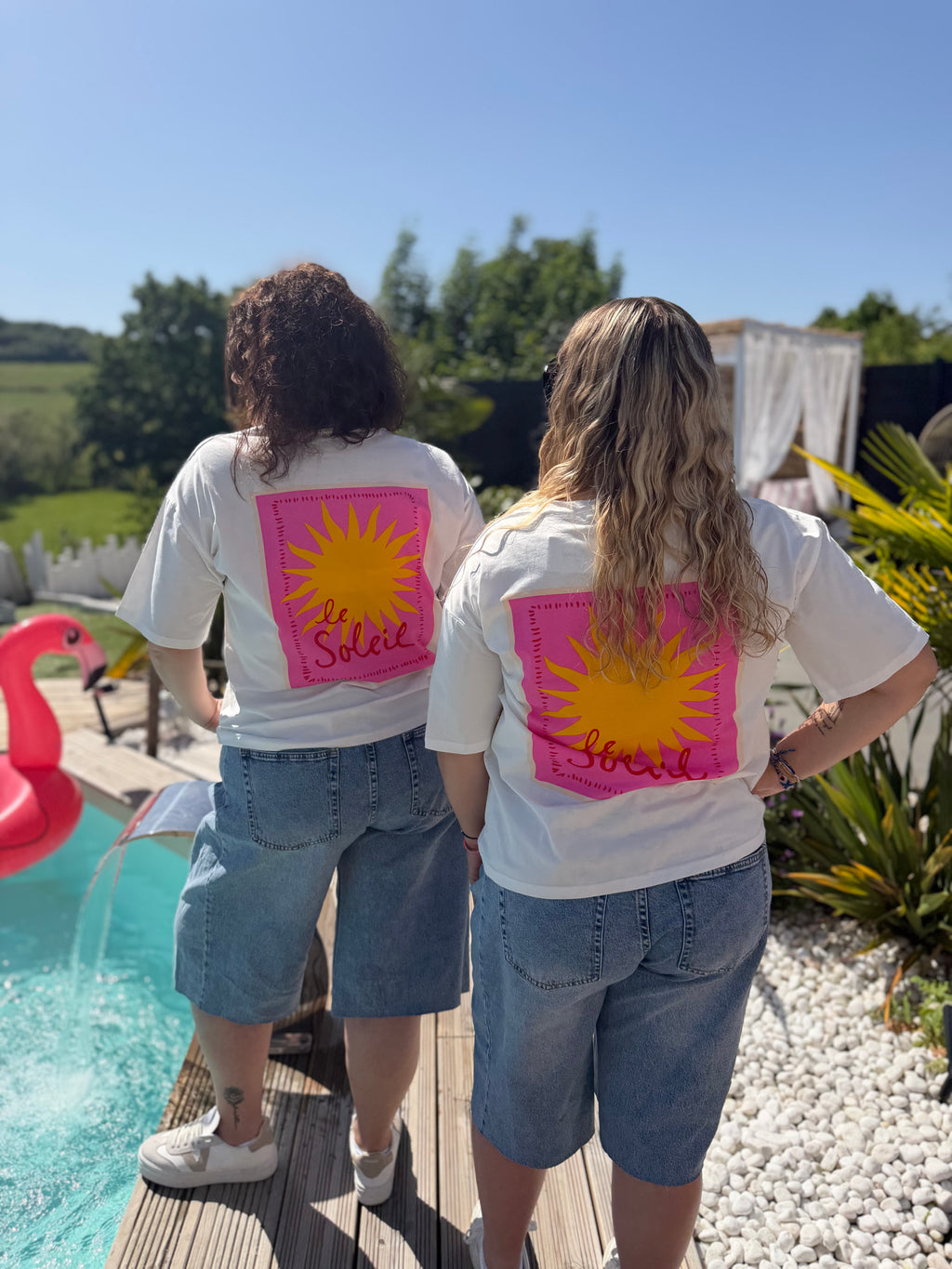 T-shirt Le soleil