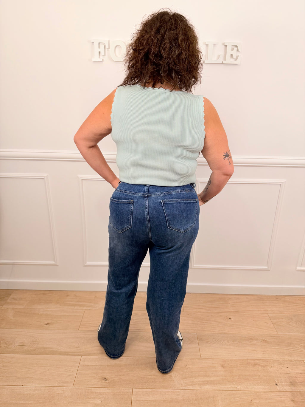 Jeans Loaly foncé