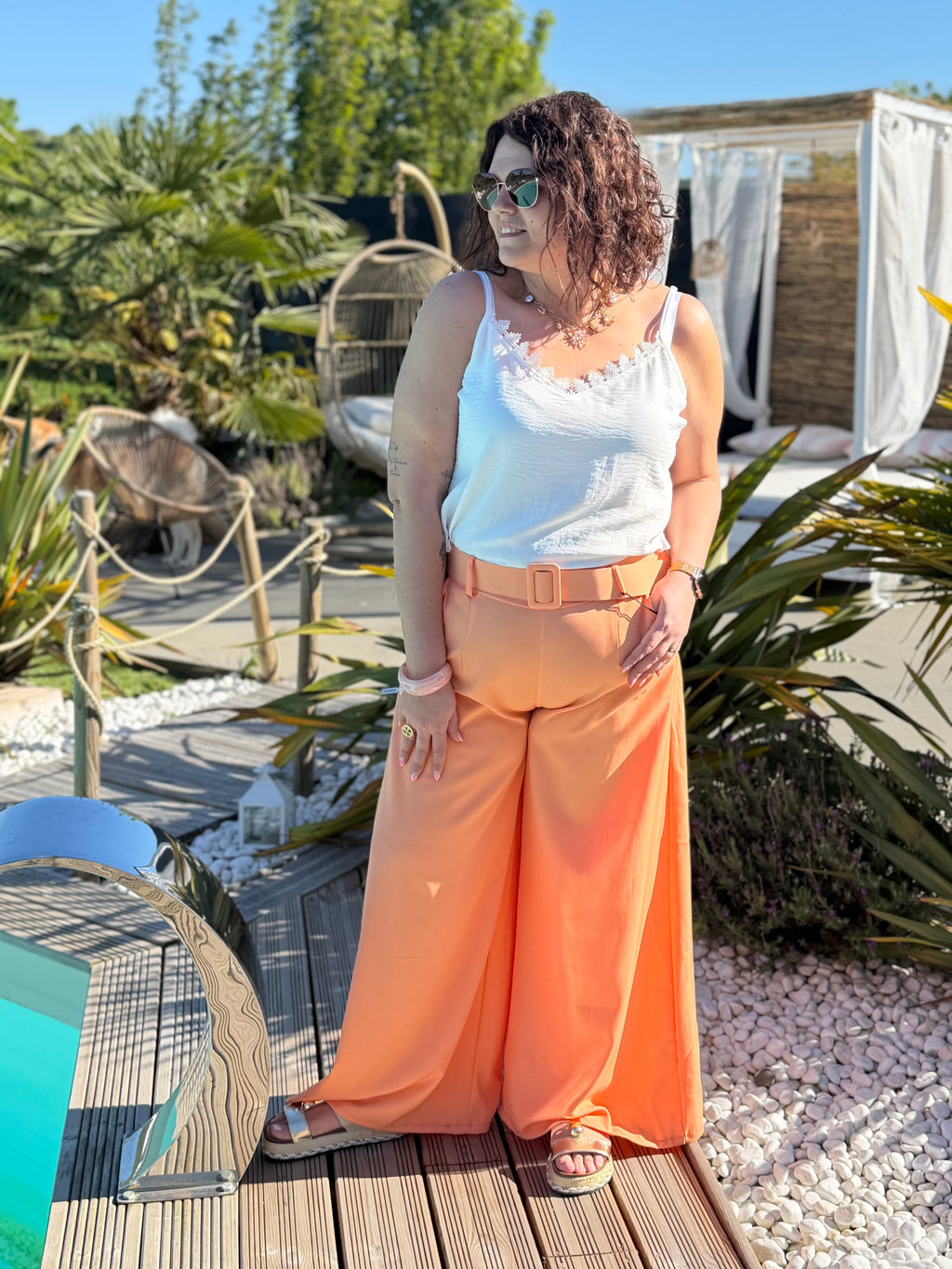Pantalon orange