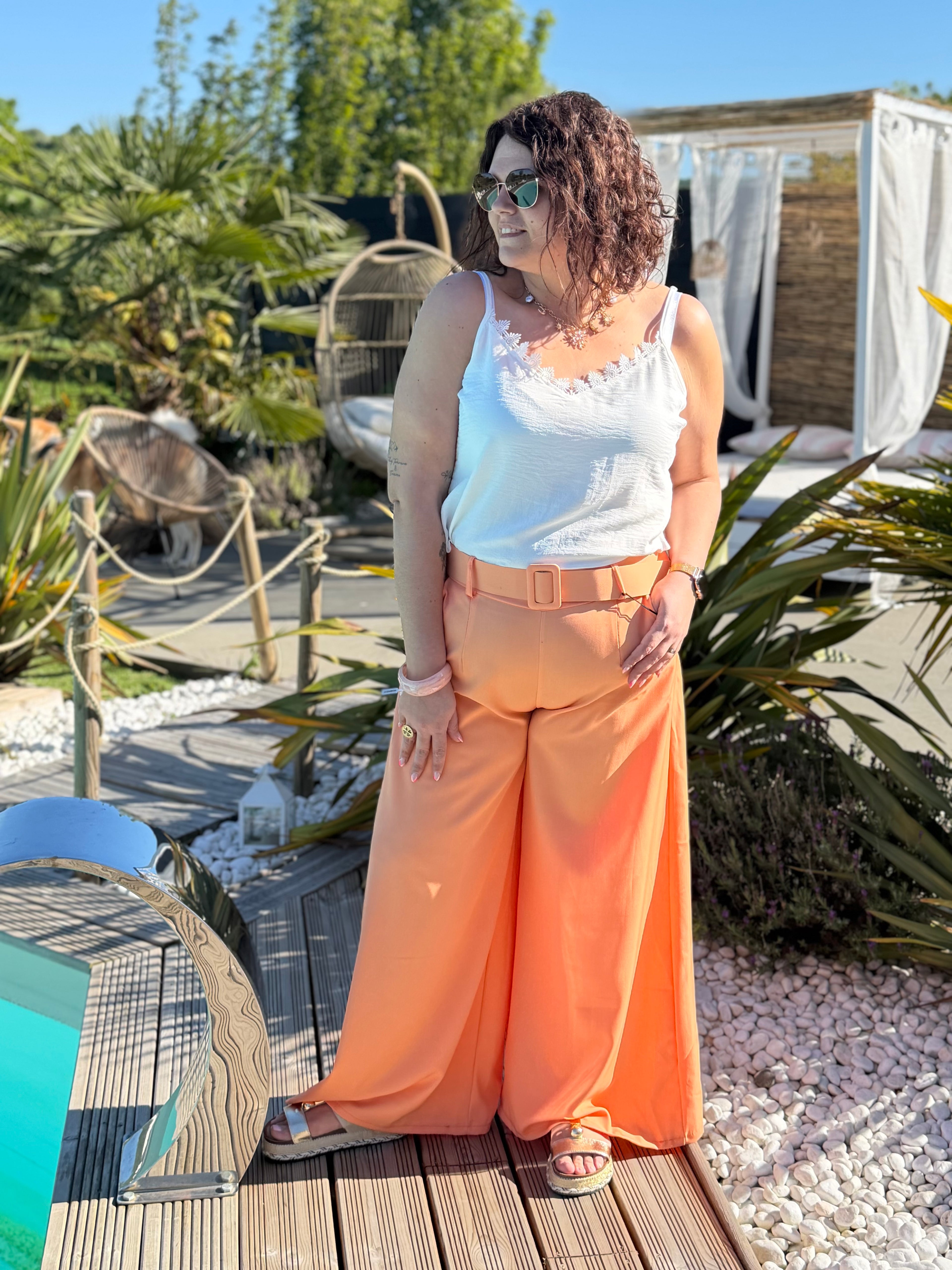 Pantalon orange