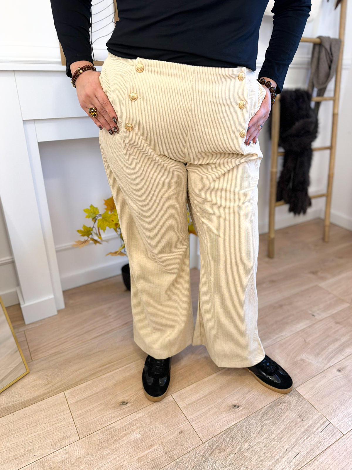 Pantalon velours