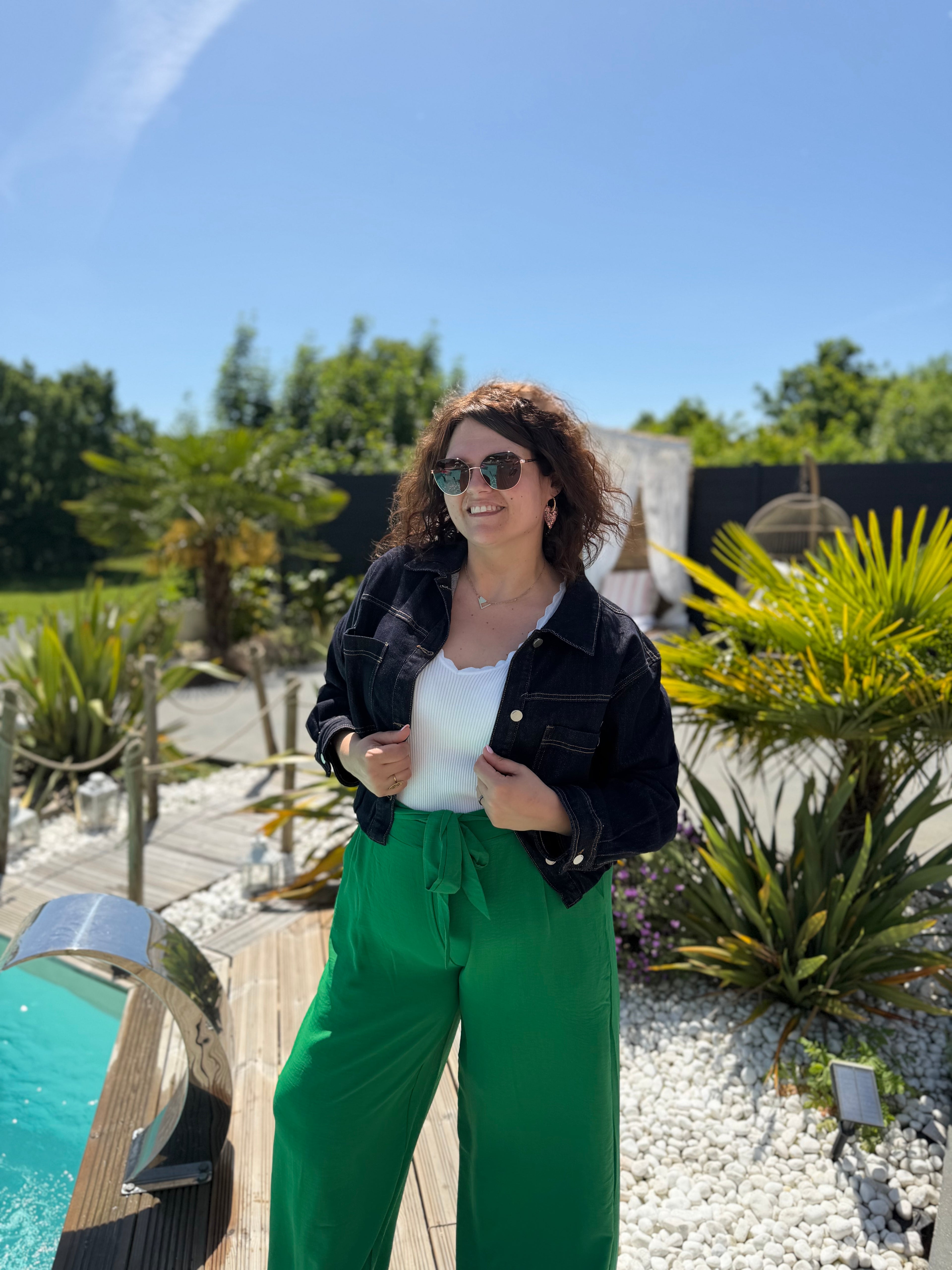 La veste en jeans Joalia