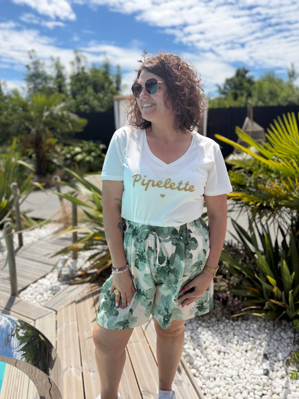Short fluide vert
