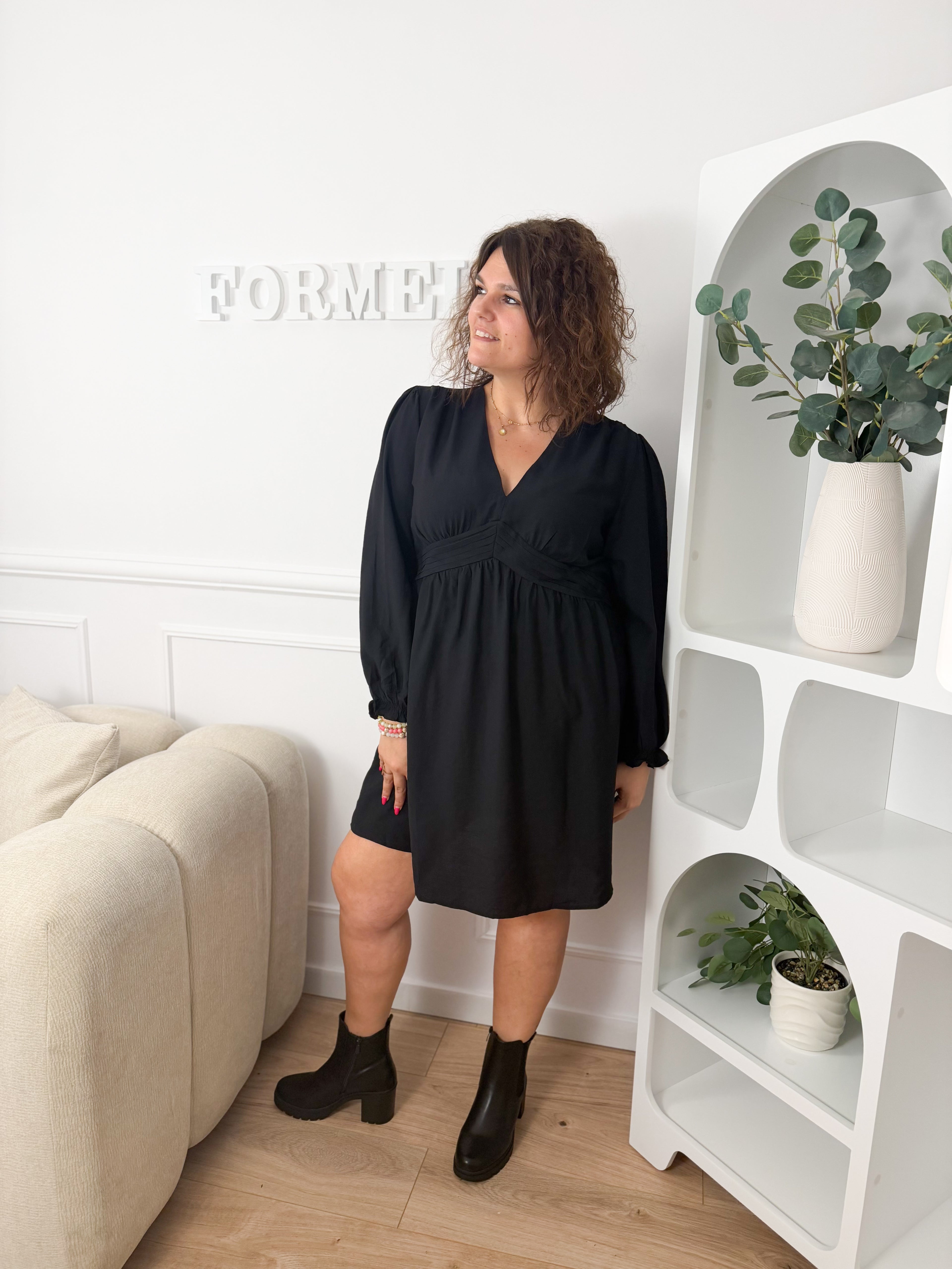 Robe Éliséa noir