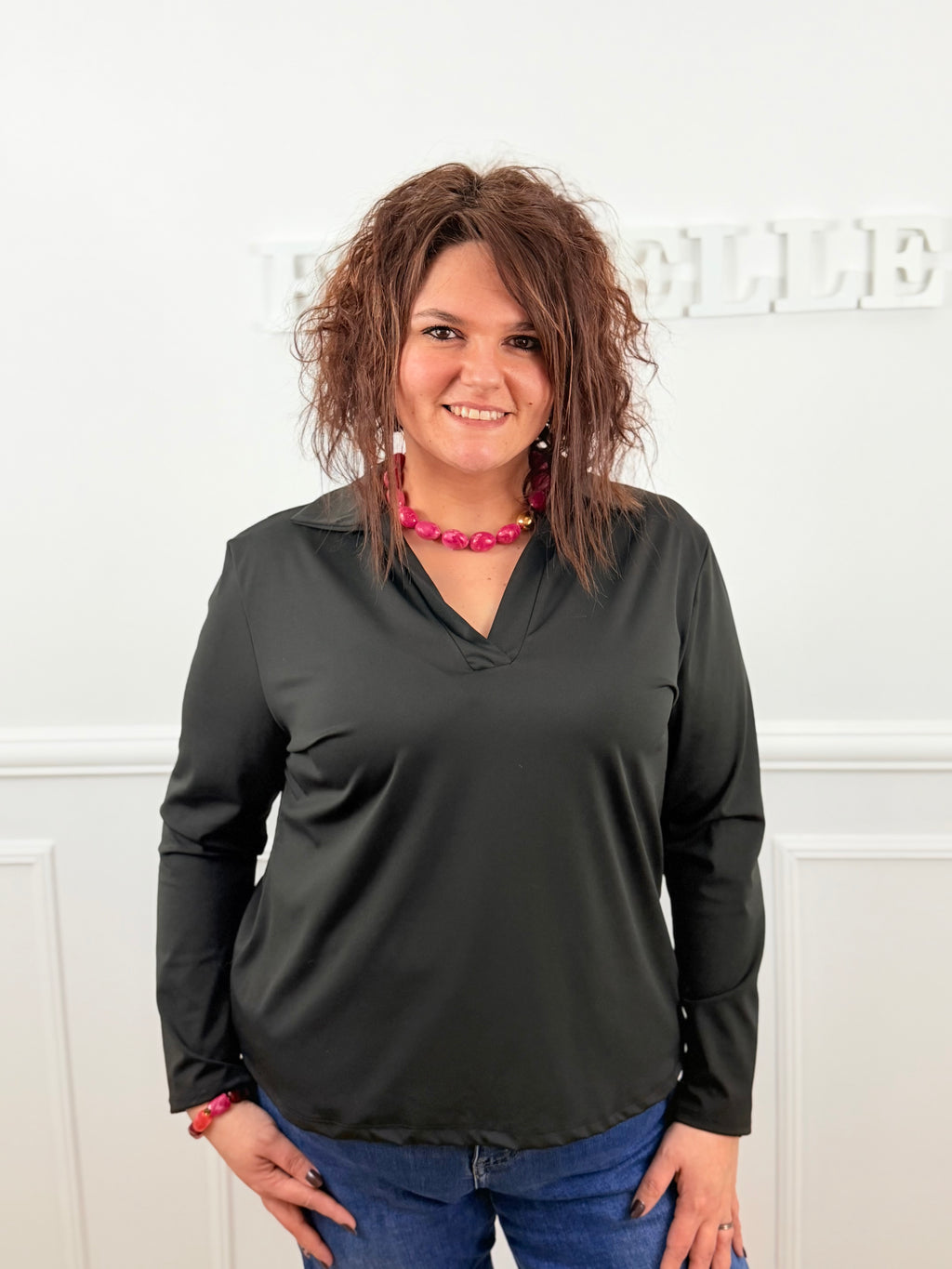 La blouse Soraya noir 🖤