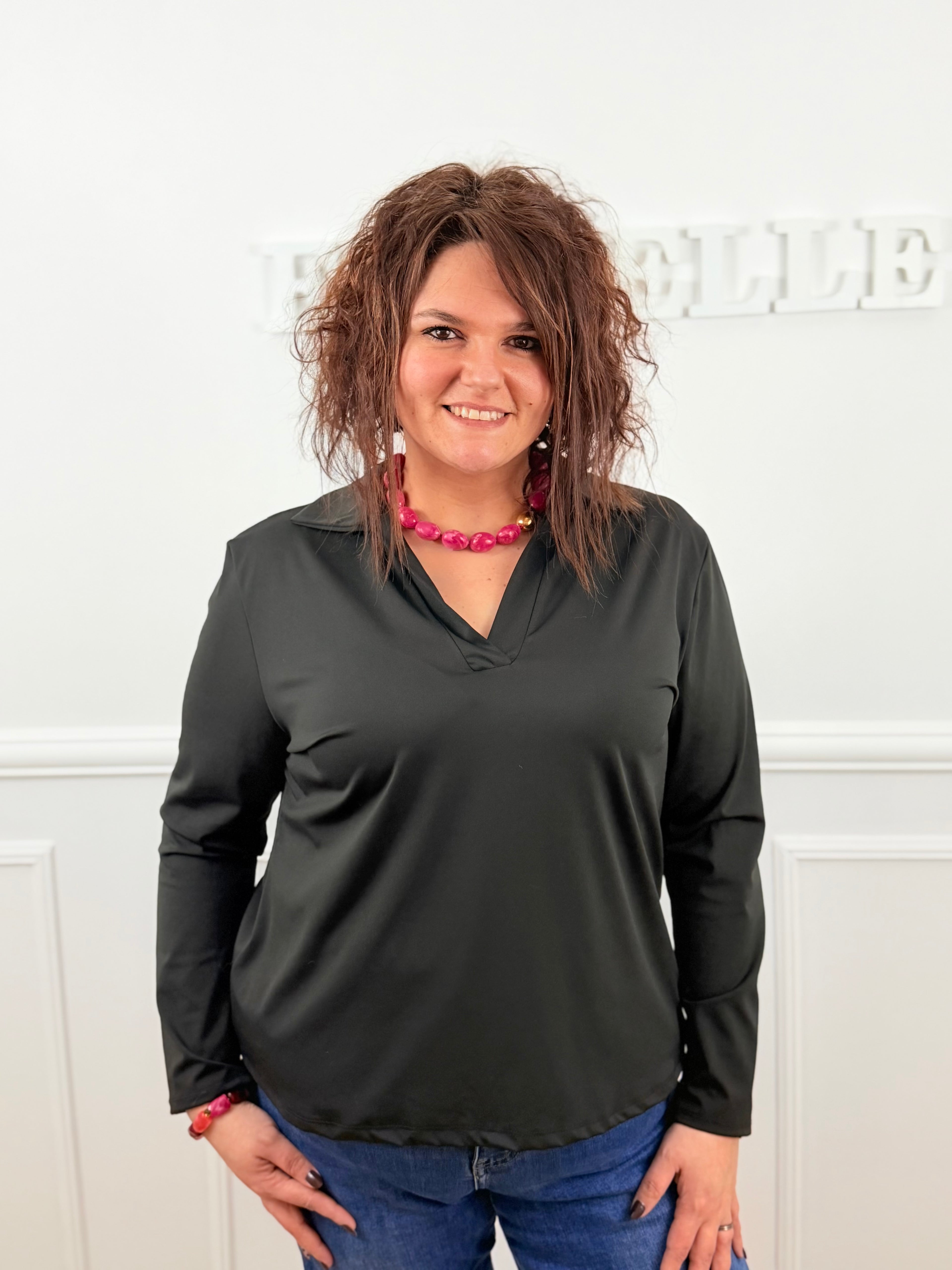 La blouse Soraya noir 🖤