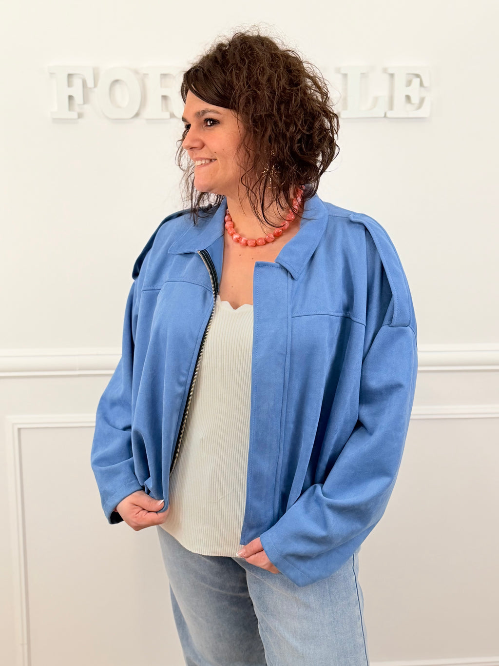 Veste Azel bleu