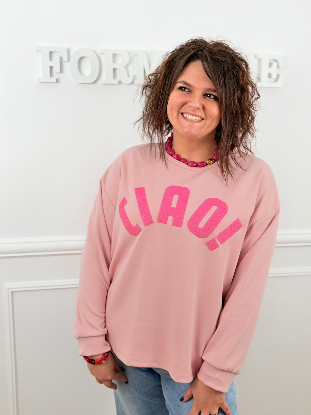 Sweat Ciao rose poudré