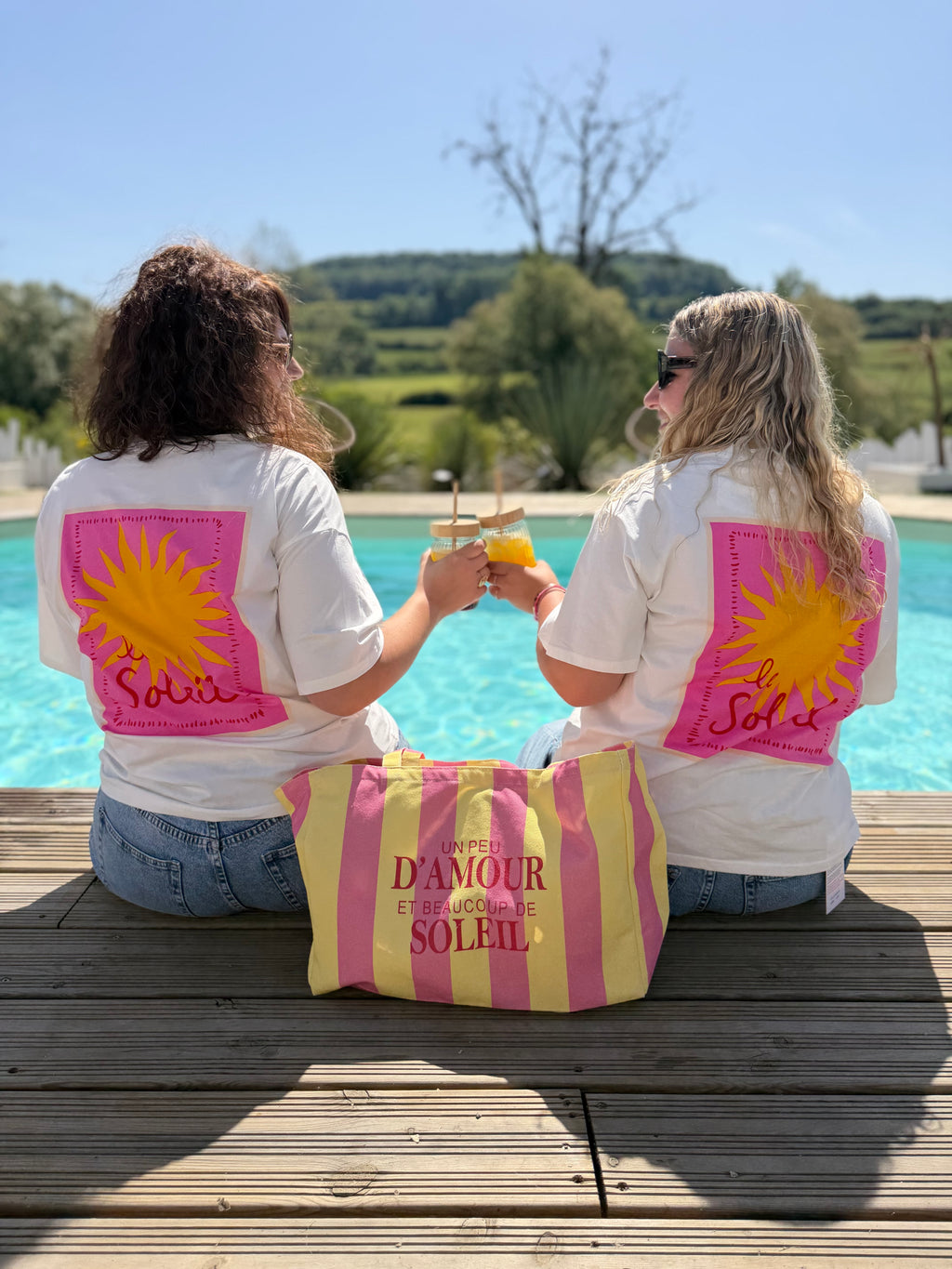 T-shirt Le soleil