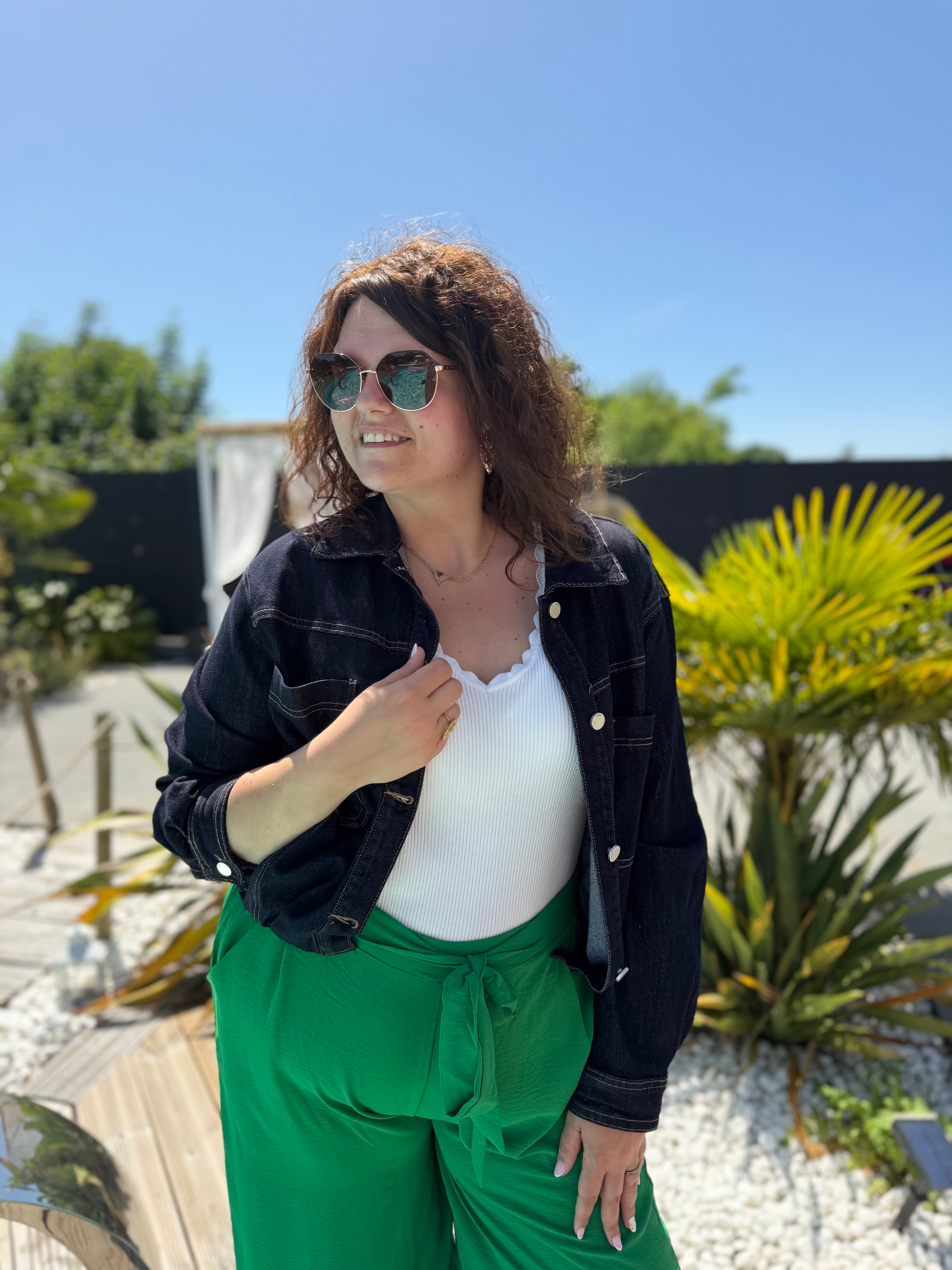 La veste en jeans Joalia