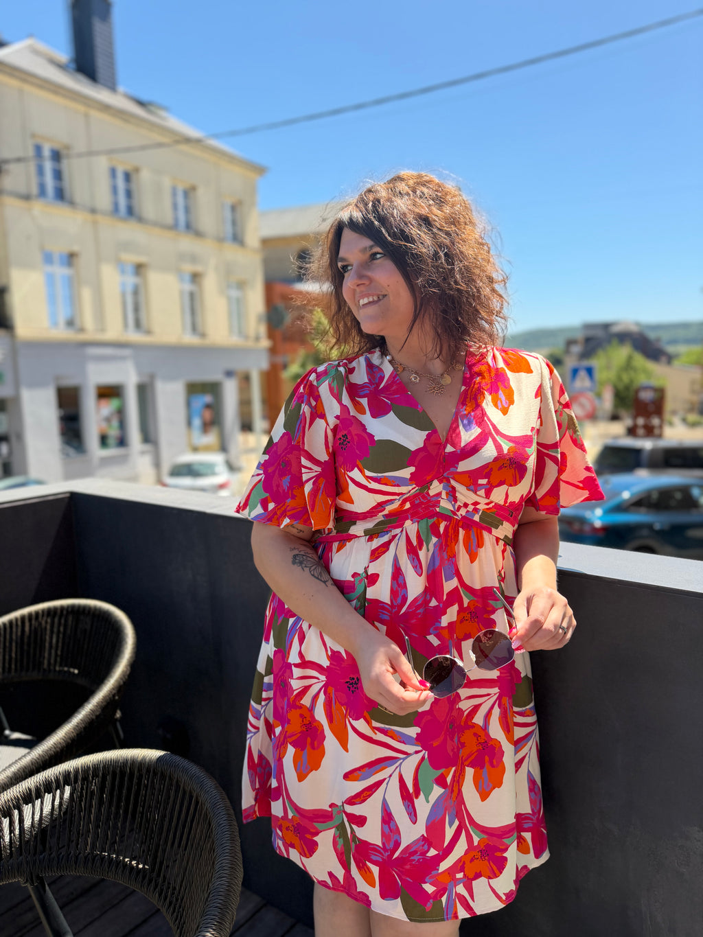 La robe courte Paulina