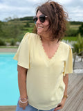 Blouse Lowéna jaune