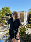 Combinaison short Laurie noir