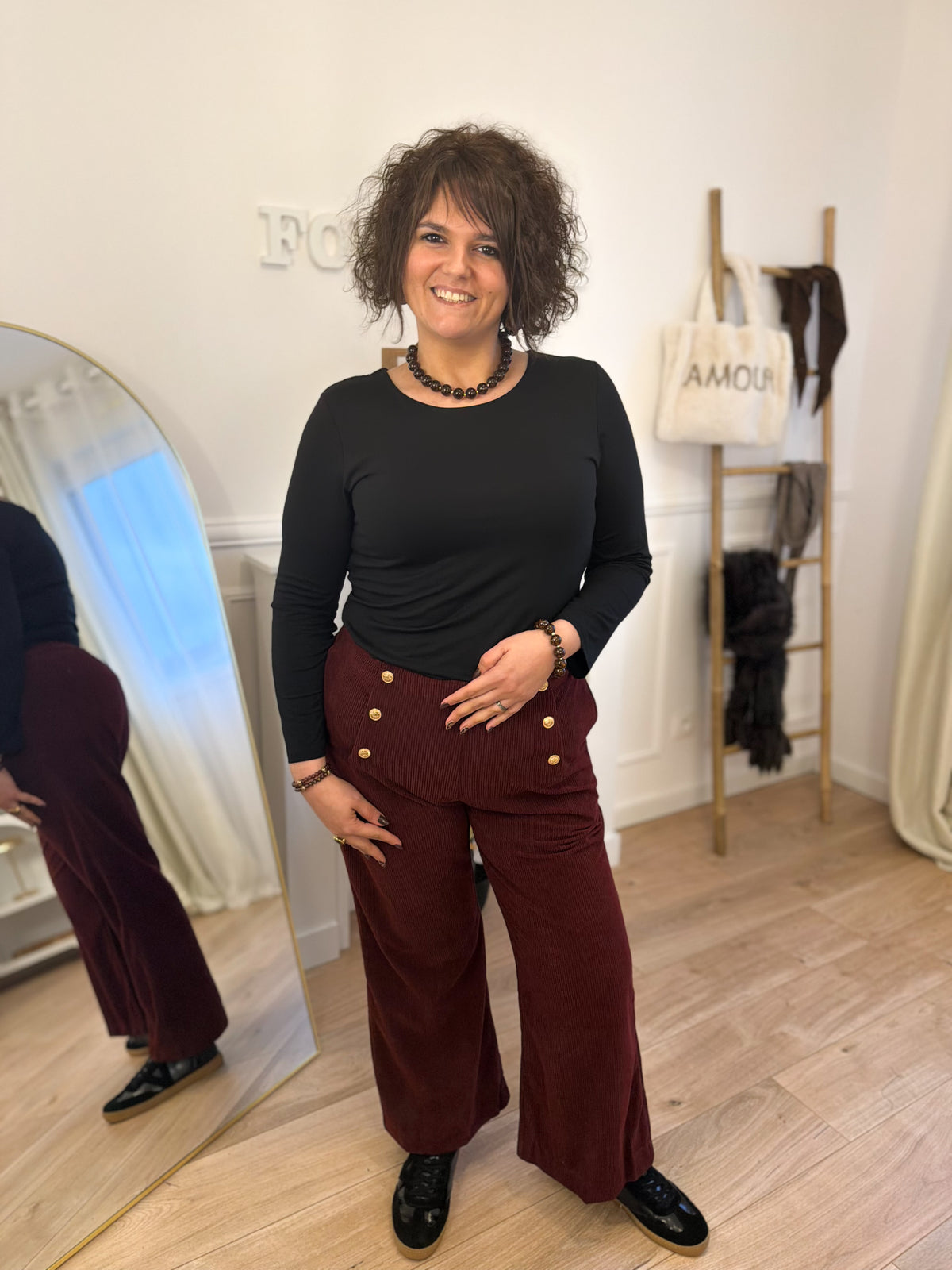 Pantalon velours