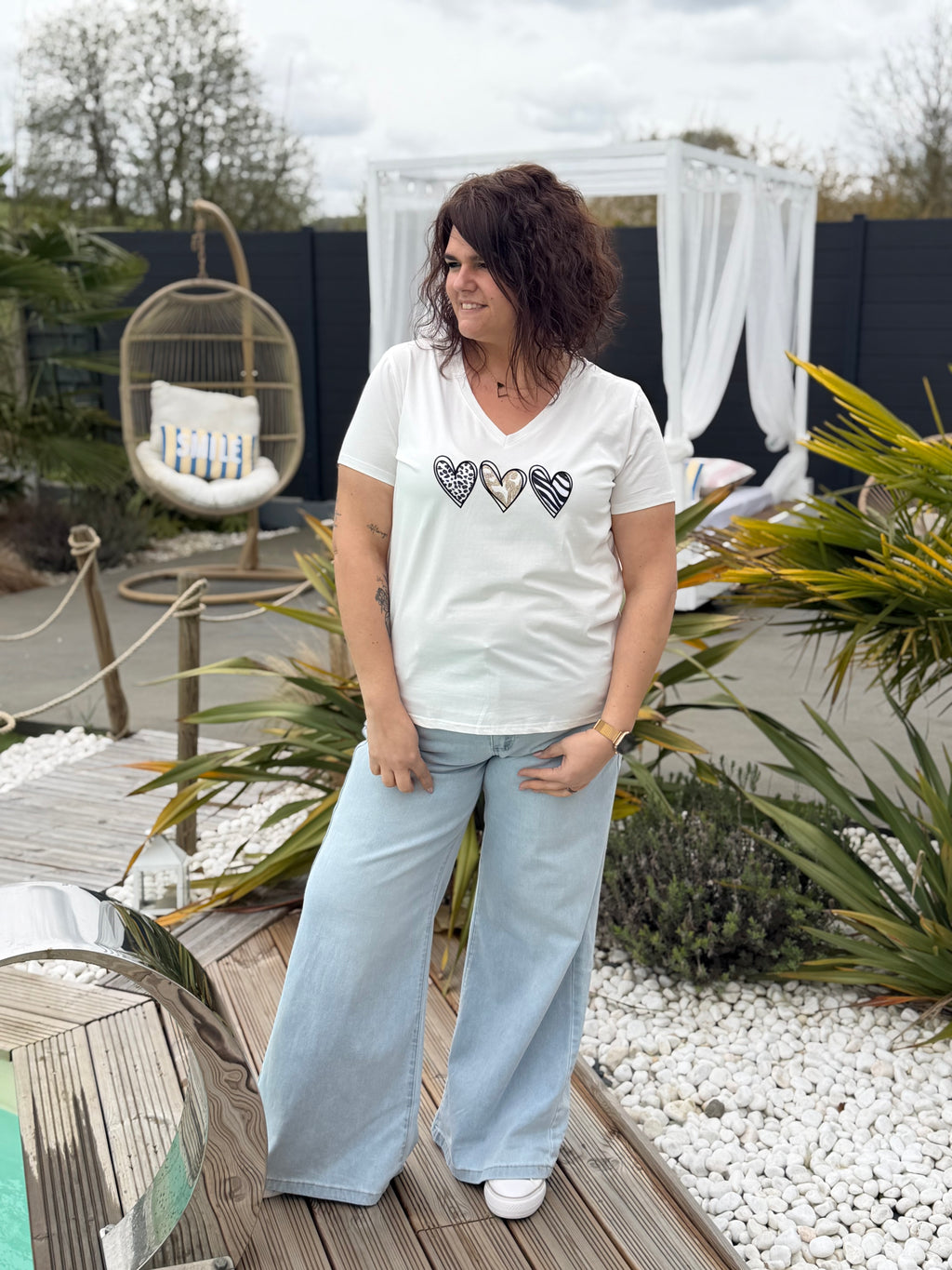 Le t-shirt cœur