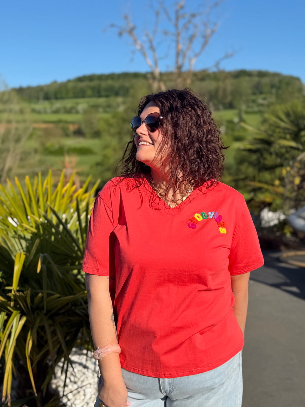 T-shirt good vibes