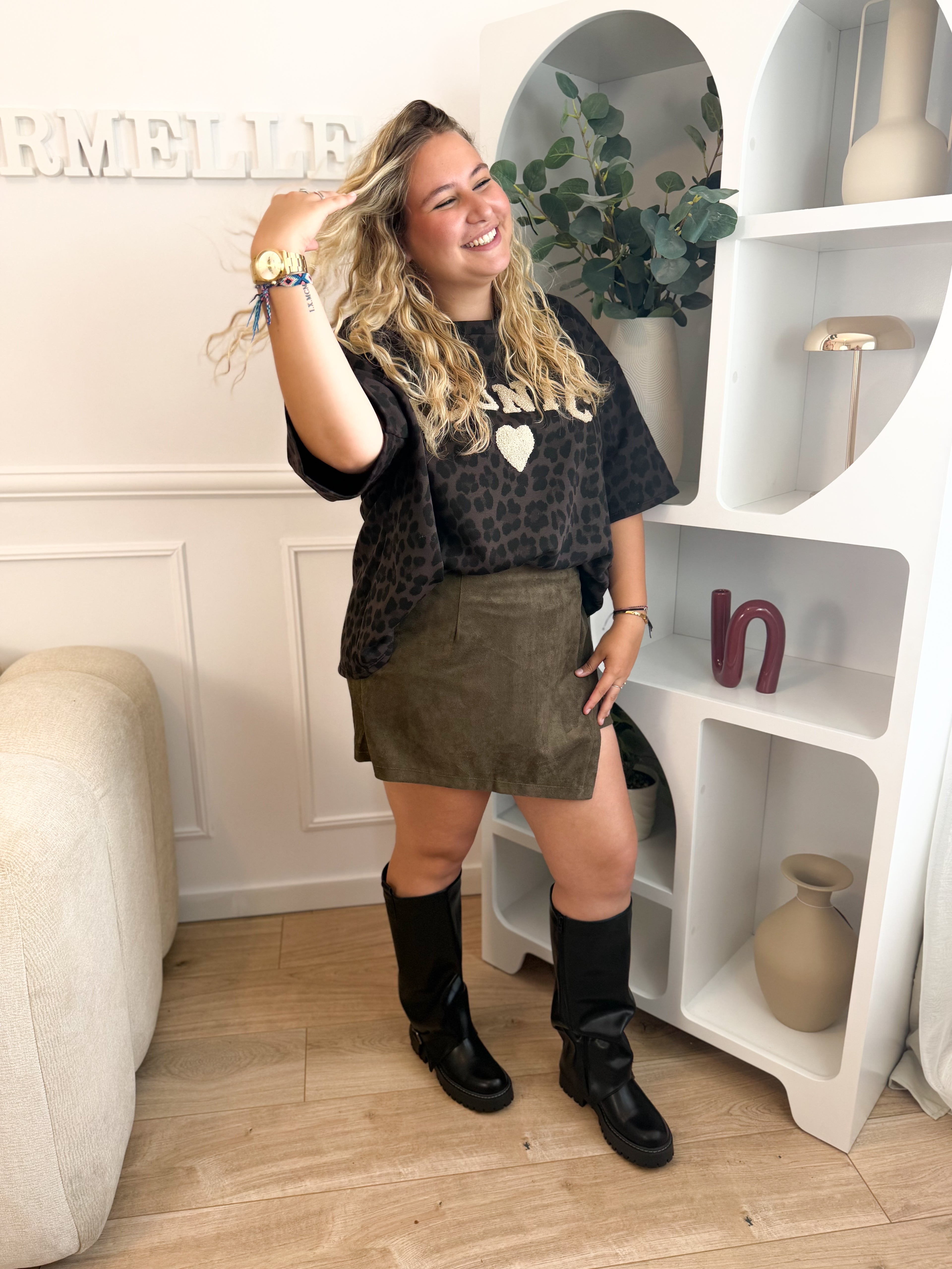 Jupe short Ambre
