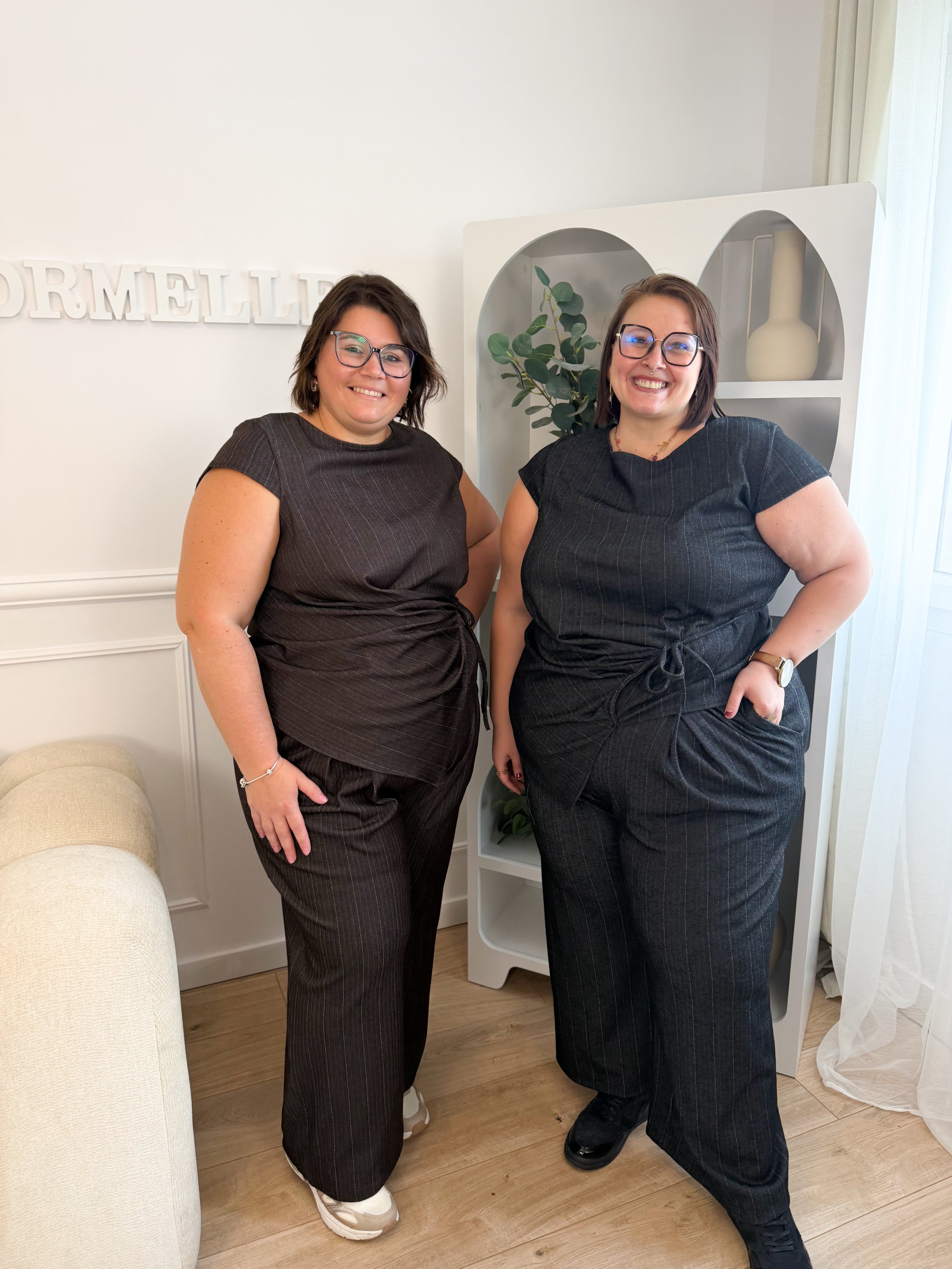 Pantalon Solène gris