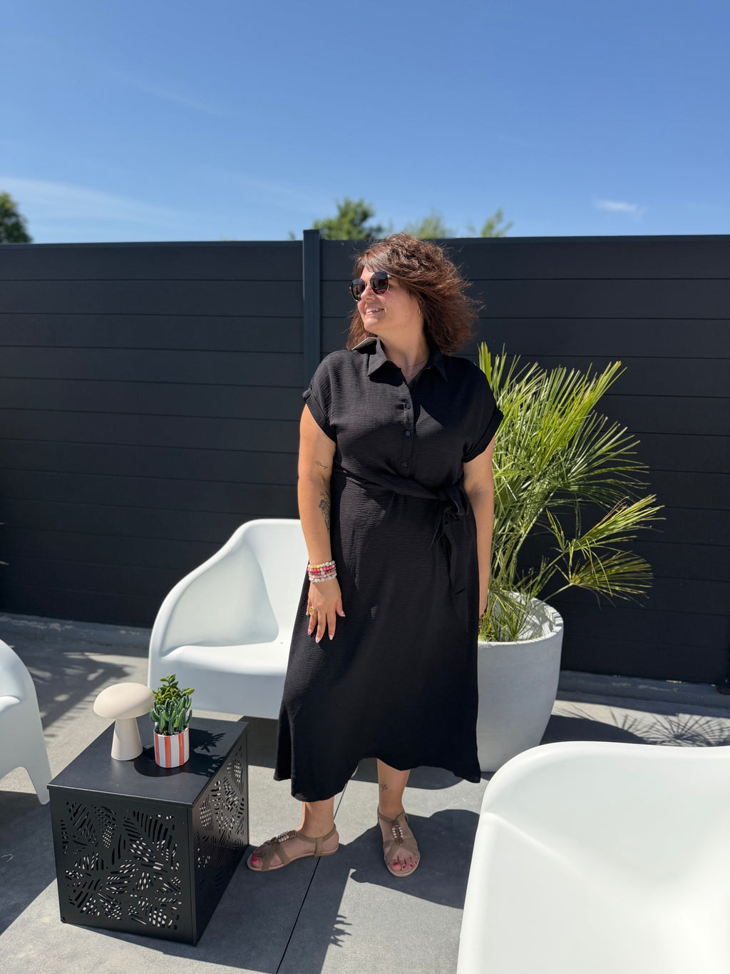 La robe Adèle noir